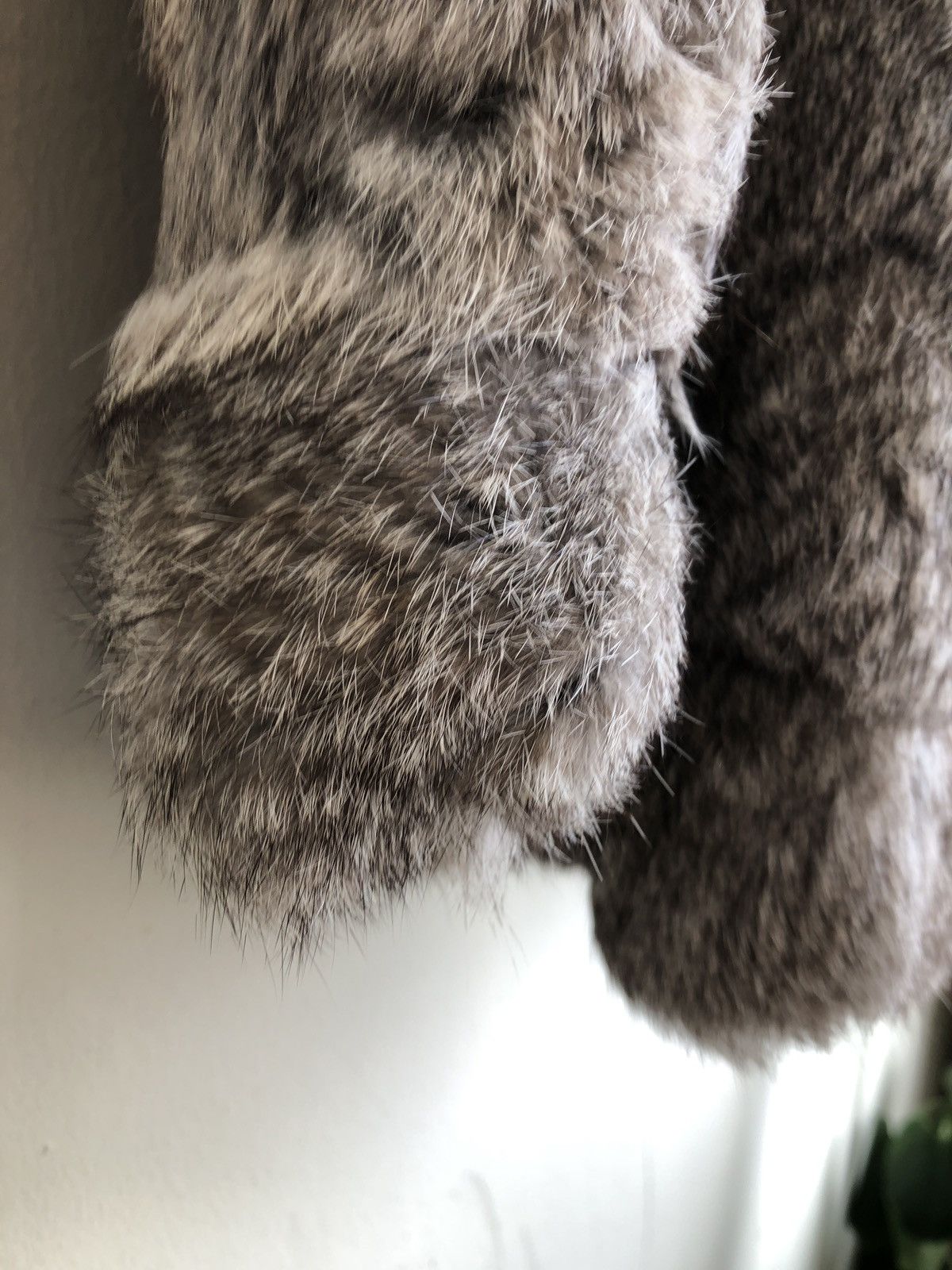 Diane von Furstenberg Genuine Dead Vintage Bunnies Playboy Furry Coat Size US L / EU 52-54 / 3 - 7 Thumbnail