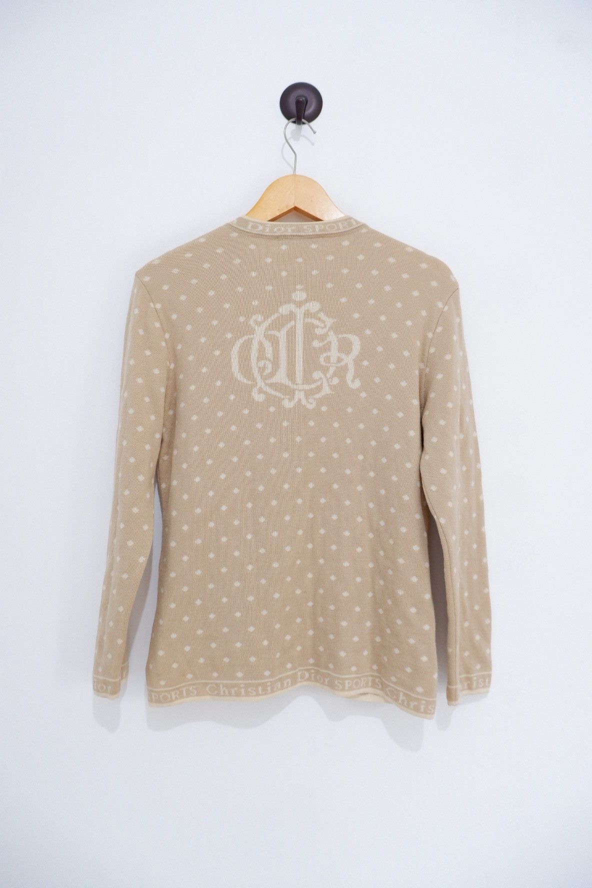 Christian Dior Monsieur Vintage Christian Dior Sport Button Wool Knit Cardigan Size M / US 6-8 / IT 42-44 - 1 Thumbnail
