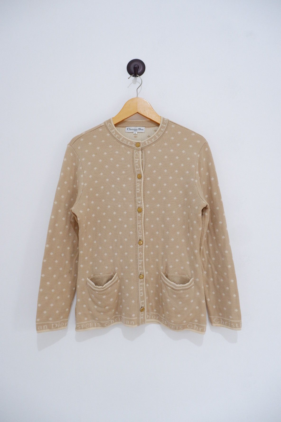 Christian Dior Monsieur Vintage Christian Dior Sport Button Wool Knit Cardigan Size M / US 6-8 / IT 42-44 - 2 Thumbnail