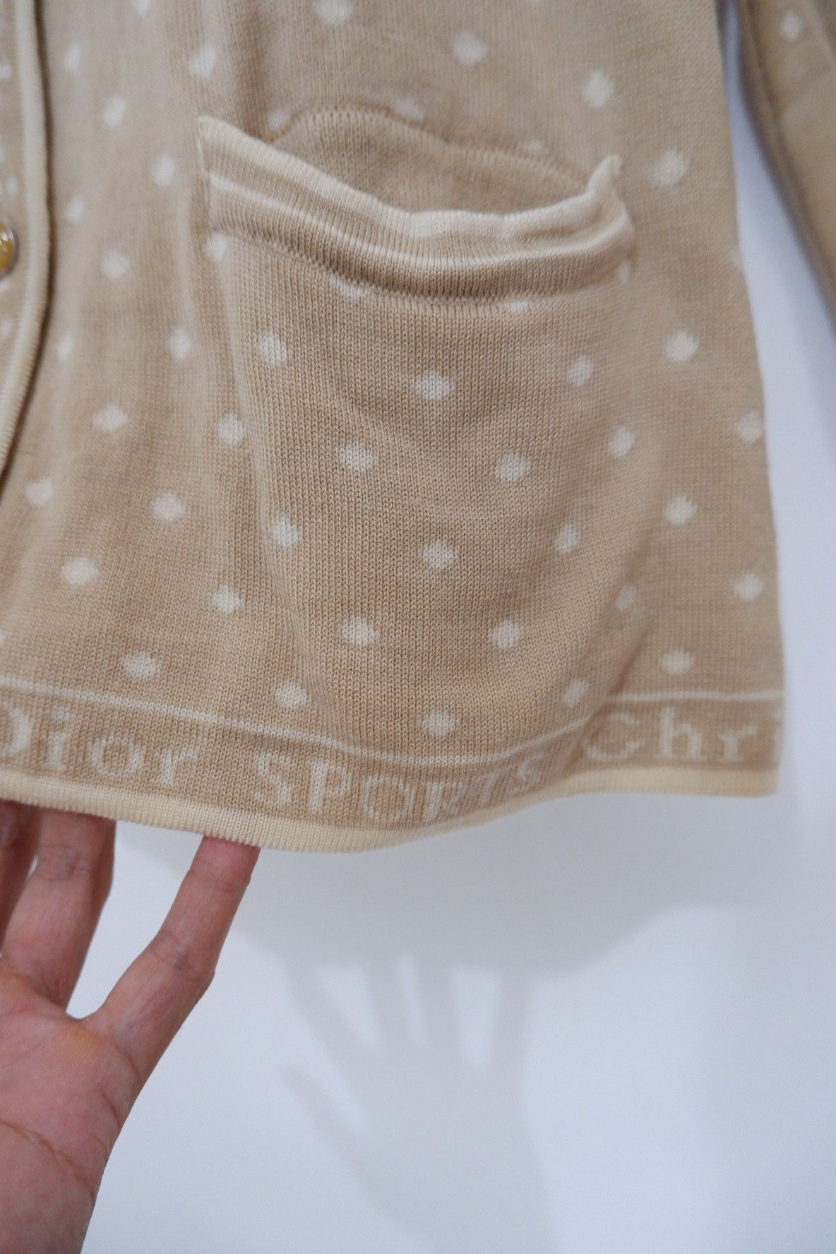 Christian Dior Monsieur Vintage Christian Dior Sport Button Wool Knit Cardigan Size M / US 6-8 / IT 42-44 - 4 Thumbnail