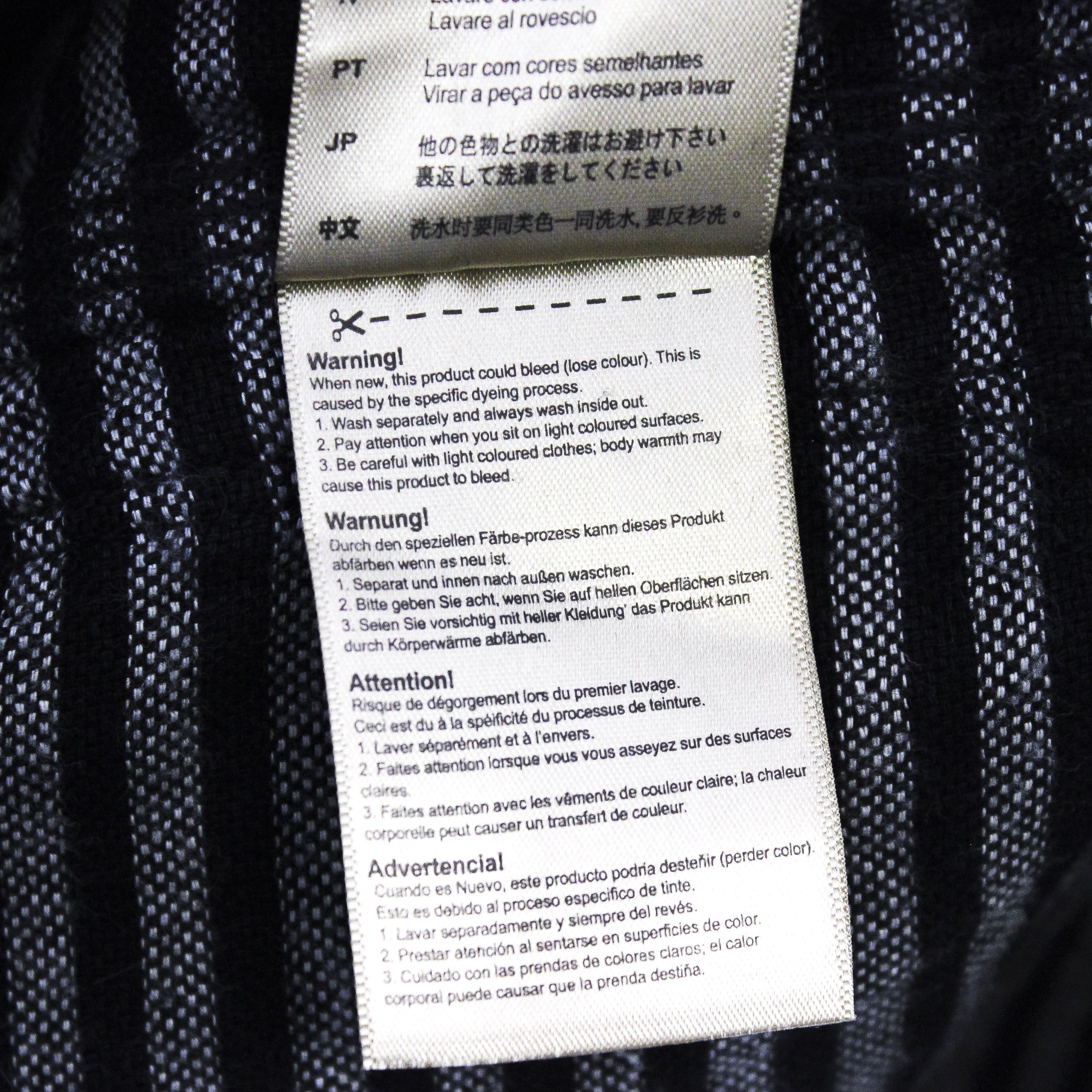 Indigo × Japanese Brand × Scotch & Soda Radio Blauw Mr Blue M Blazer Coat 100% Cotton Jacket Suit Size 38R - 7 Thumbnail