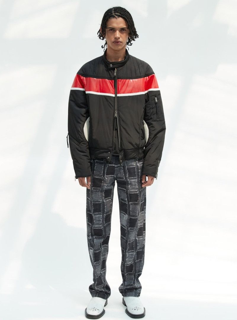 Andersson Bell NWT FW21-22 Brian Biker Padded Bomber Jacket size XL Size US XL / EU 56 / 4 - 3 Thumbnail