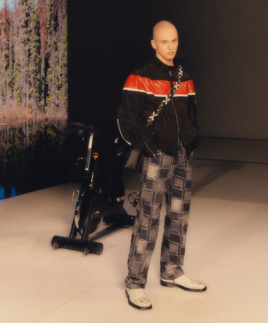 Andersson Bell NWT FW21-22 Brian Biker Padded Bomber Jacket size XL Size US XL / EU 56 / 4 - 9 Thumbnail