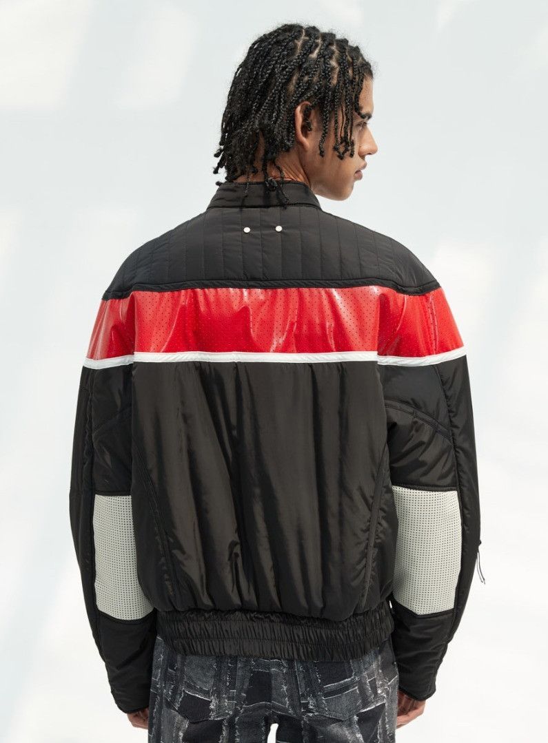 Andersson Bell NWT FW21-22 Brian Biker Padded Bomber Jacket size XL Size US XL / EU 56 / 4 - 4 Thumbnail