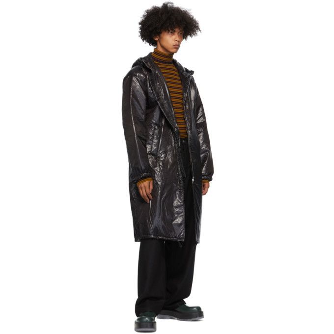 Dries Van Noten NWT FW20-21 Vence Long Bis Down Coat in Black size L Size US L / EU 52-54 / 3 - 4 Thumbnail