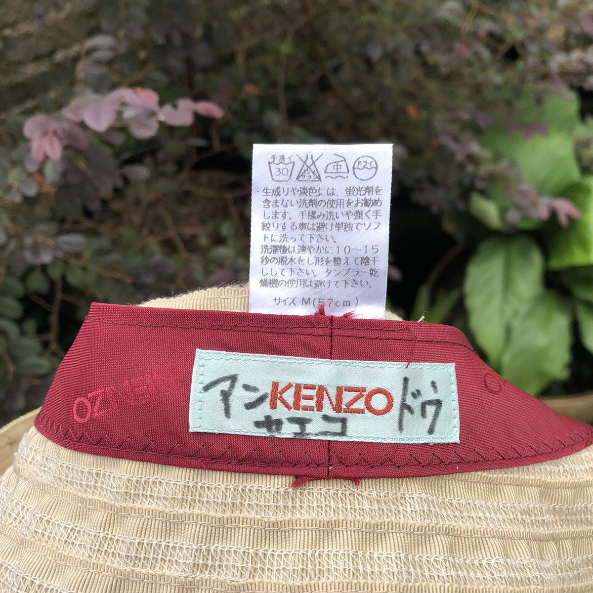 Designer × Japanese Brand × Kenzo 🔥Rare🔥Kenzo Sashiko Styles Summer Camp Casual Outdoor Hat Size ONE SIZE - 9 Thumbnail