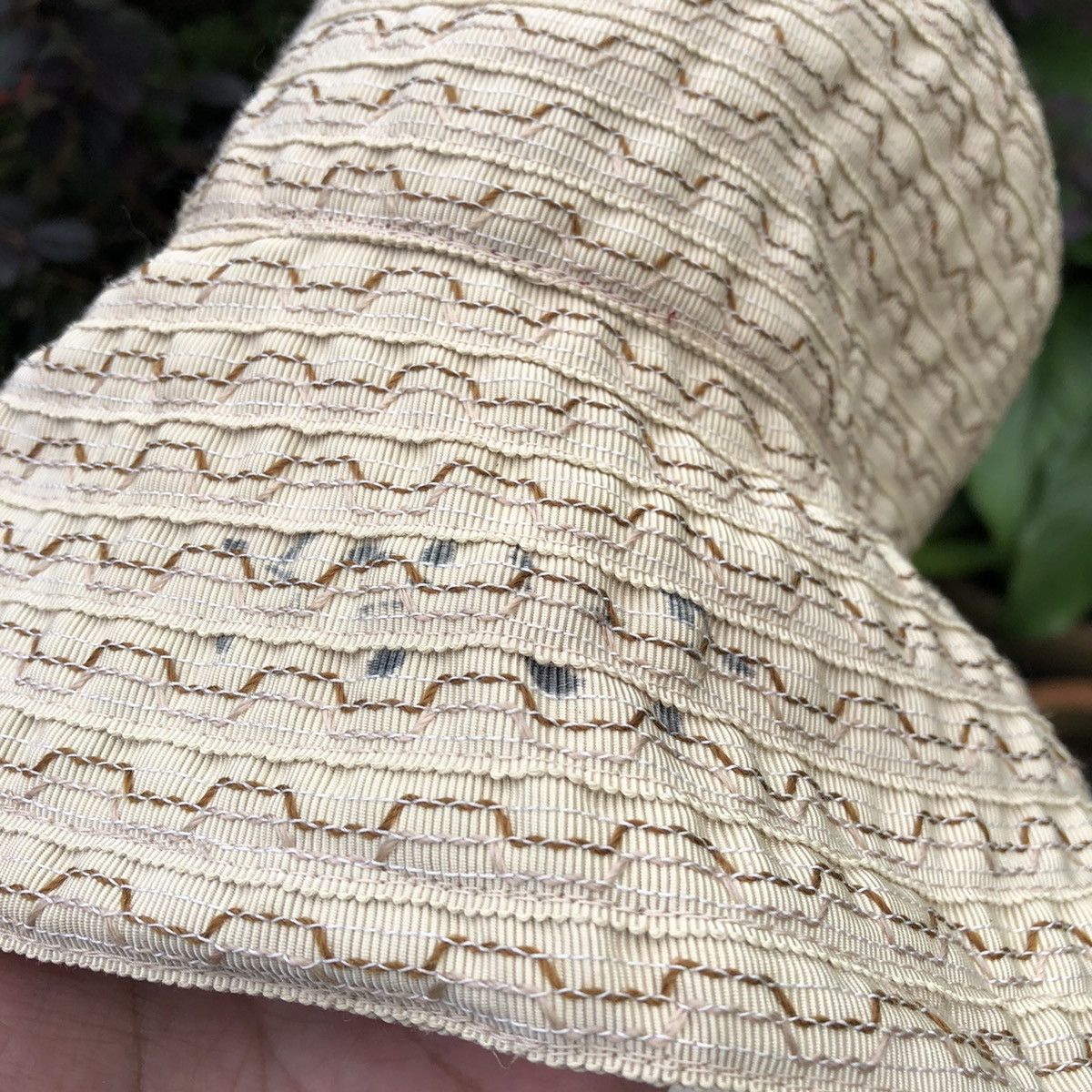 Designer × Japanese Brand × Kenzo 🔥Rare🔥Kenzo Sashiko Styles Summer Camp Casual Outdoor Hat Size ONE SIZE - 6 Thumbnail