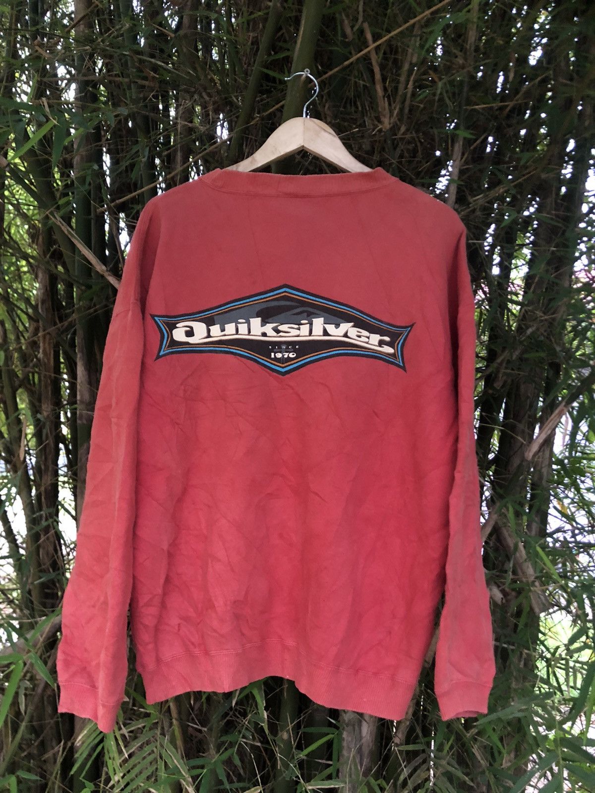 Rare Vintage 90s Quicksilver Retro big logo