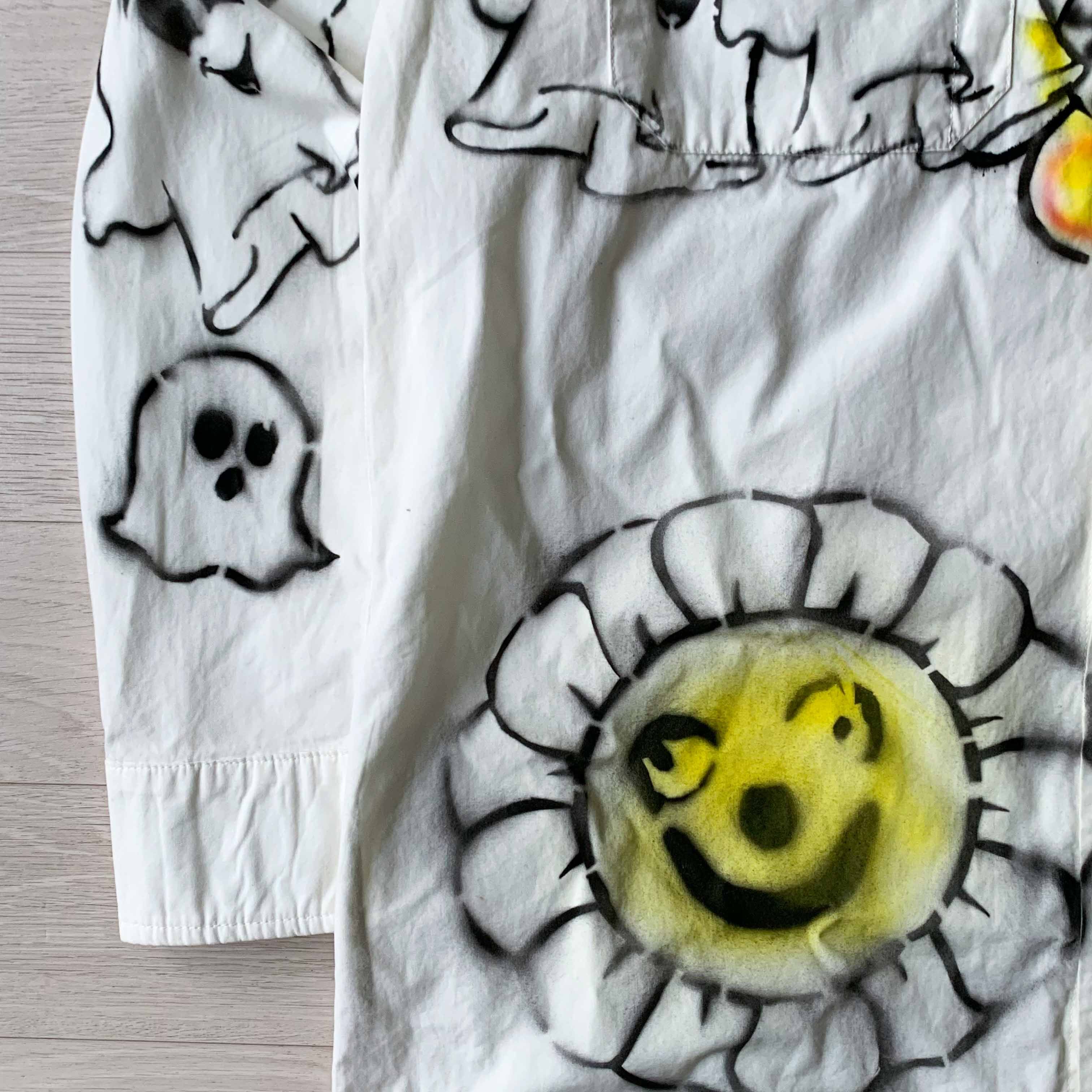 Liam Hodges Liam Hodges White Gang Air Brushed Shirts Size US L / EU 52-54 / 3 - 7 Thumbnail