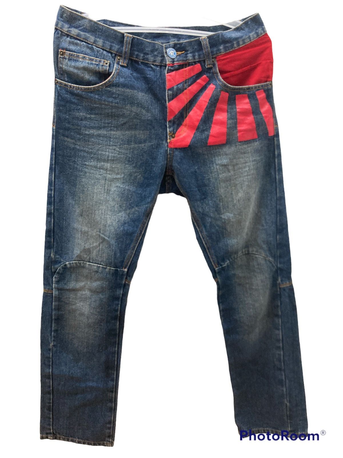 Japan Punk drunker denim jeans
