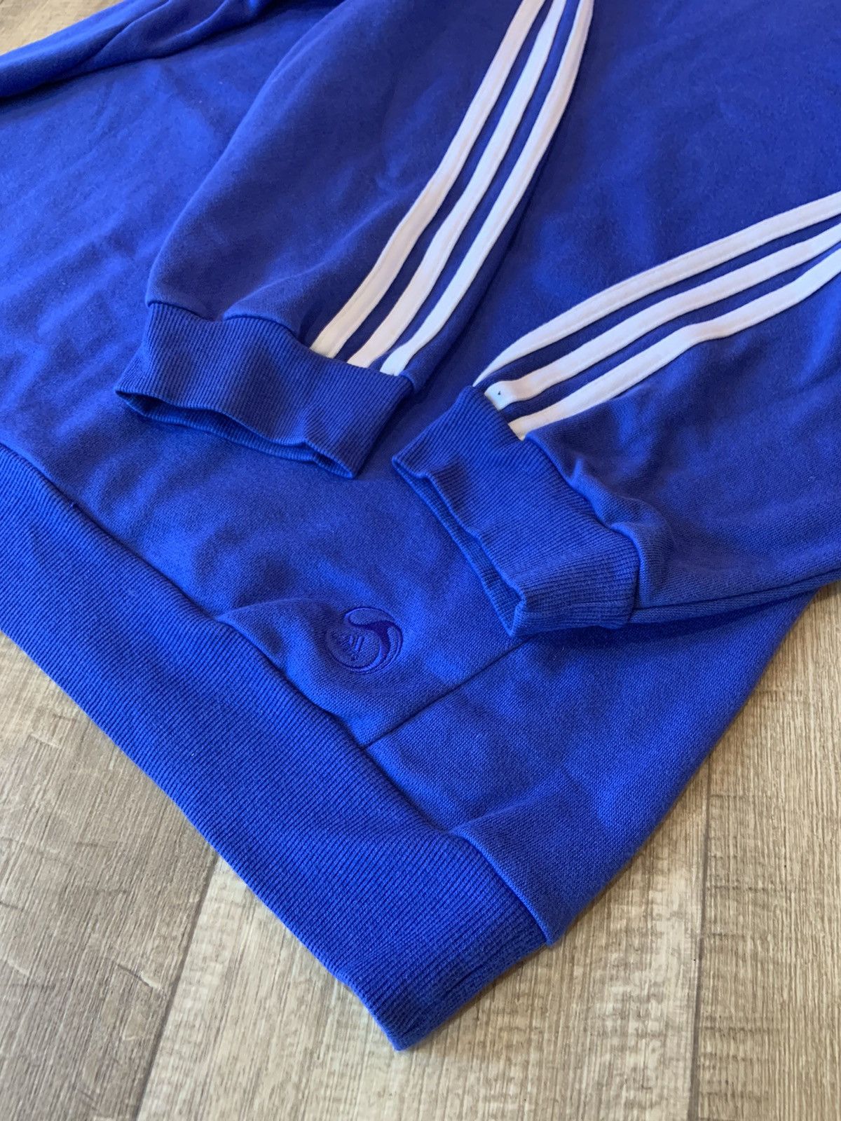 Chelsea Soccer × Vintage vintage adidas chelsea zip sweatshirt 2004-2006 Size US XL / EU 56 / 4 - 5 Thumbnail