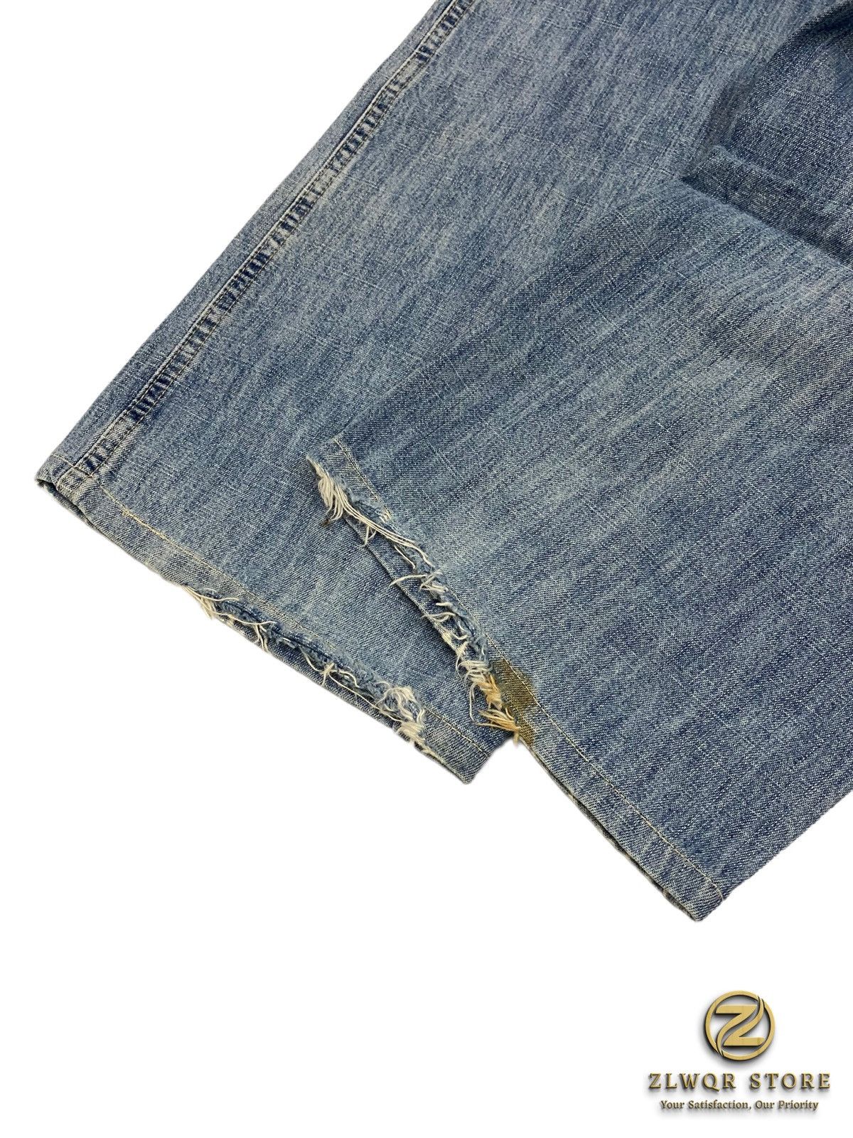 Seditionaries × Versace × Versace Jeans Couture Versace vintage ripped baggy soft pant Size US 33 - 6 Thumbnail