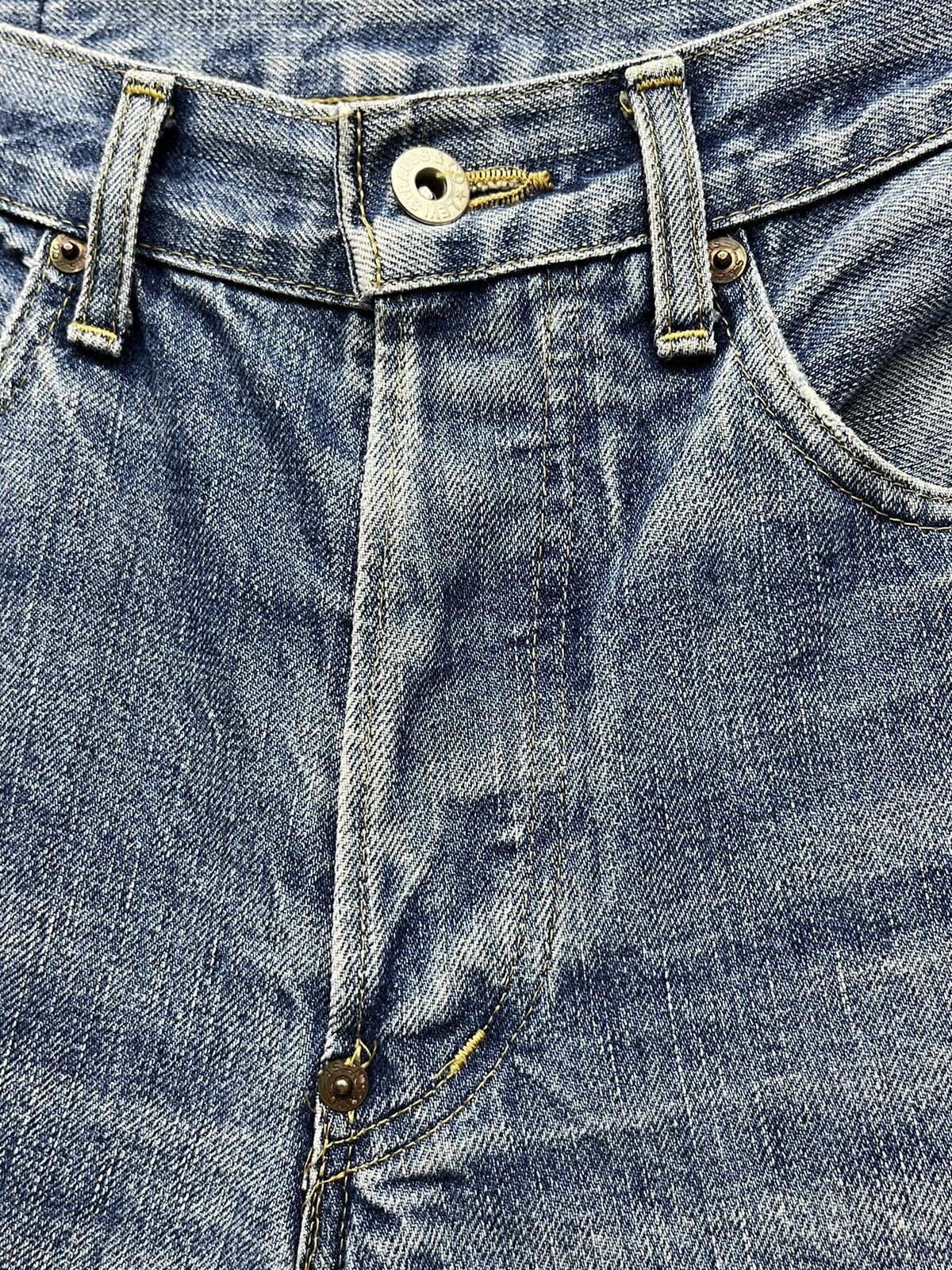 Levi's Vintage Clothing Vintage LEVI’S 701xx Big E Buckle Back Selvedge Denim Japan Size US 27 - 9 Thumbnail
