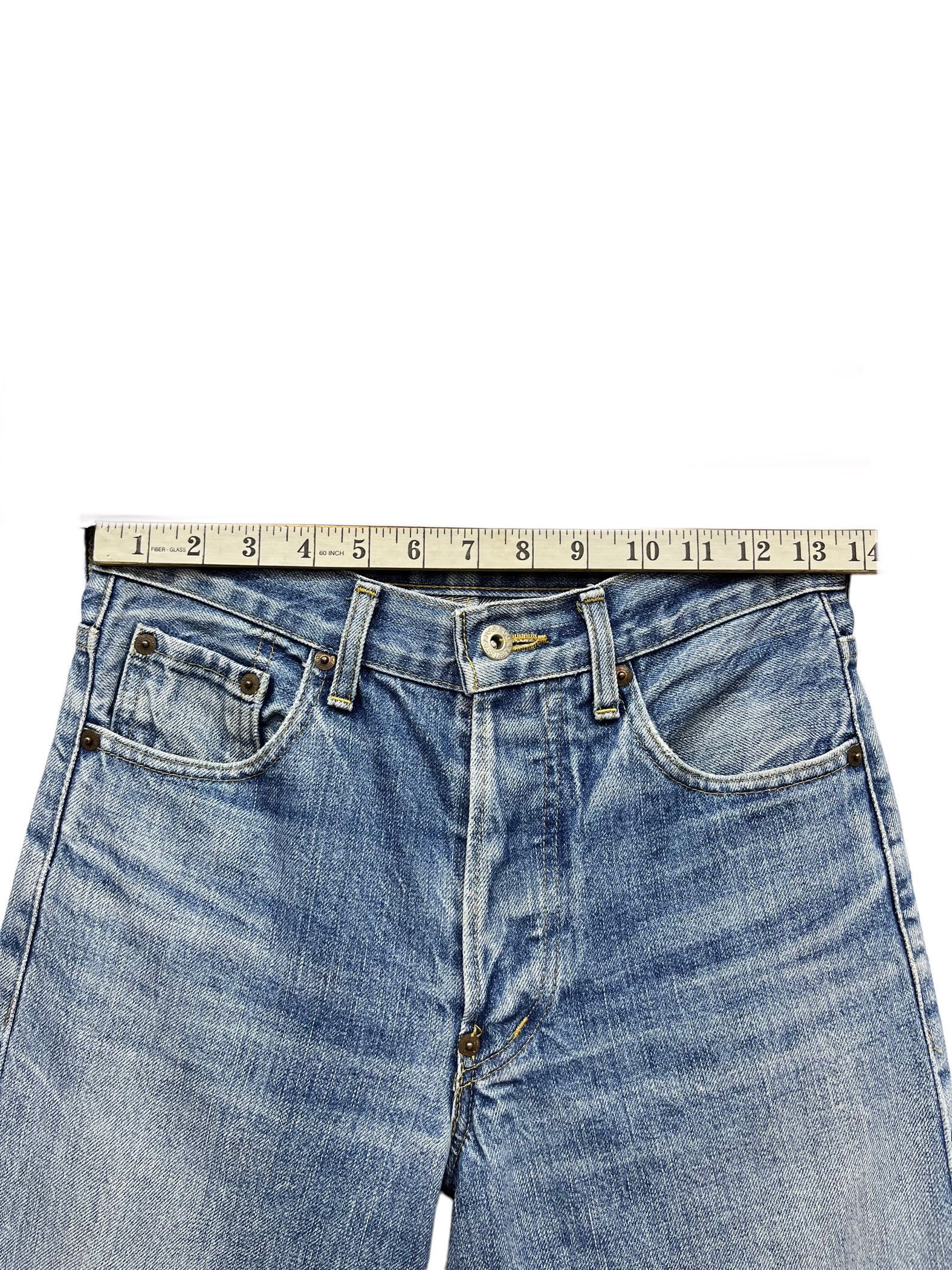 Levi's Vintage Clothing Vintage LEVI’S 701xx Big E Buckle Back Selvedge Denim Japan Size US 27 - 18 Thumbnail