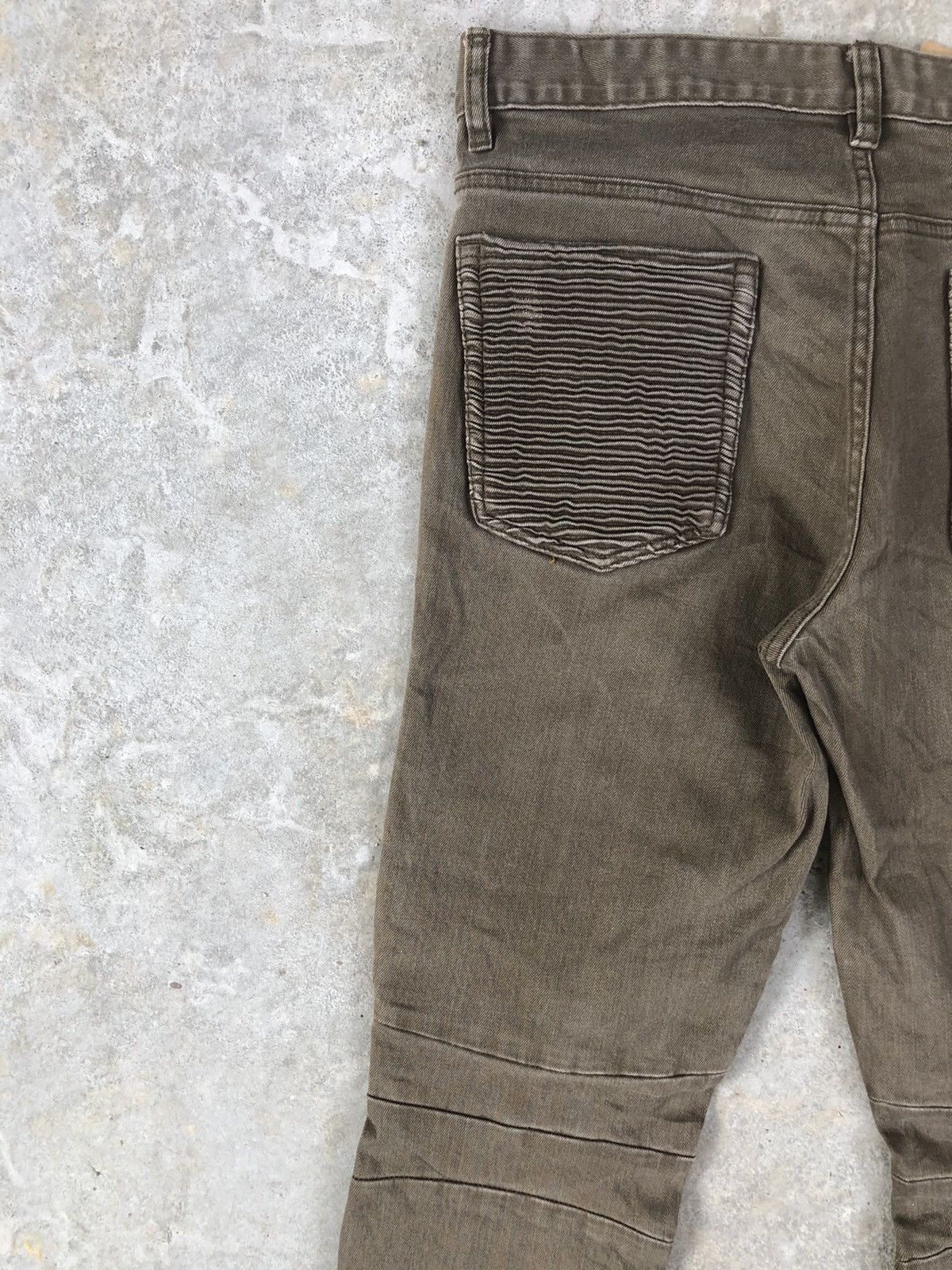 Who Decides War Japanese CSBL Distressed Jeans Biker Jeans Size US 33 - 9 Thumbnail