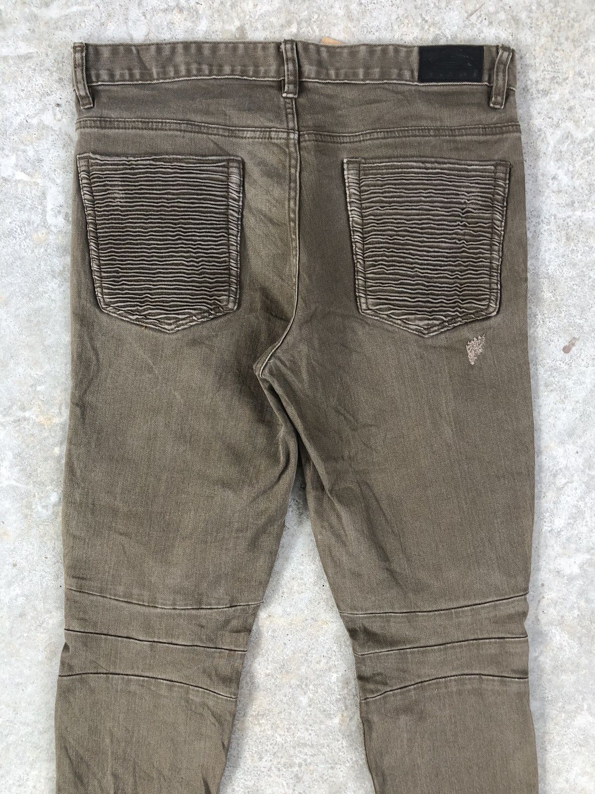 Who Decides War Japanese CSBL Distressed Jeans Biker Jeans Size US 33 - 8 Thumbnail