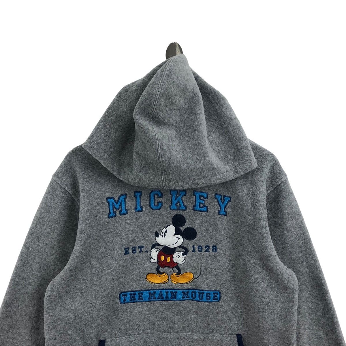 Pick!! Vtg DISNEY MICKEY MOUSE Embroidery Fleece Hoodie