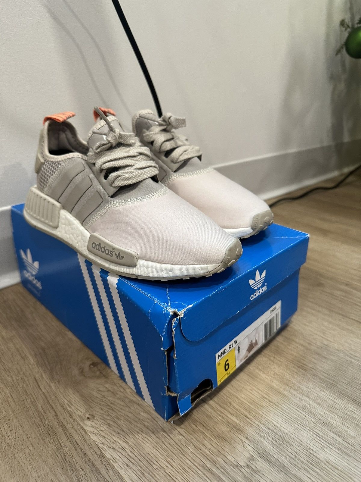 Adidas NMD R1 Brown Suede s75233 size W