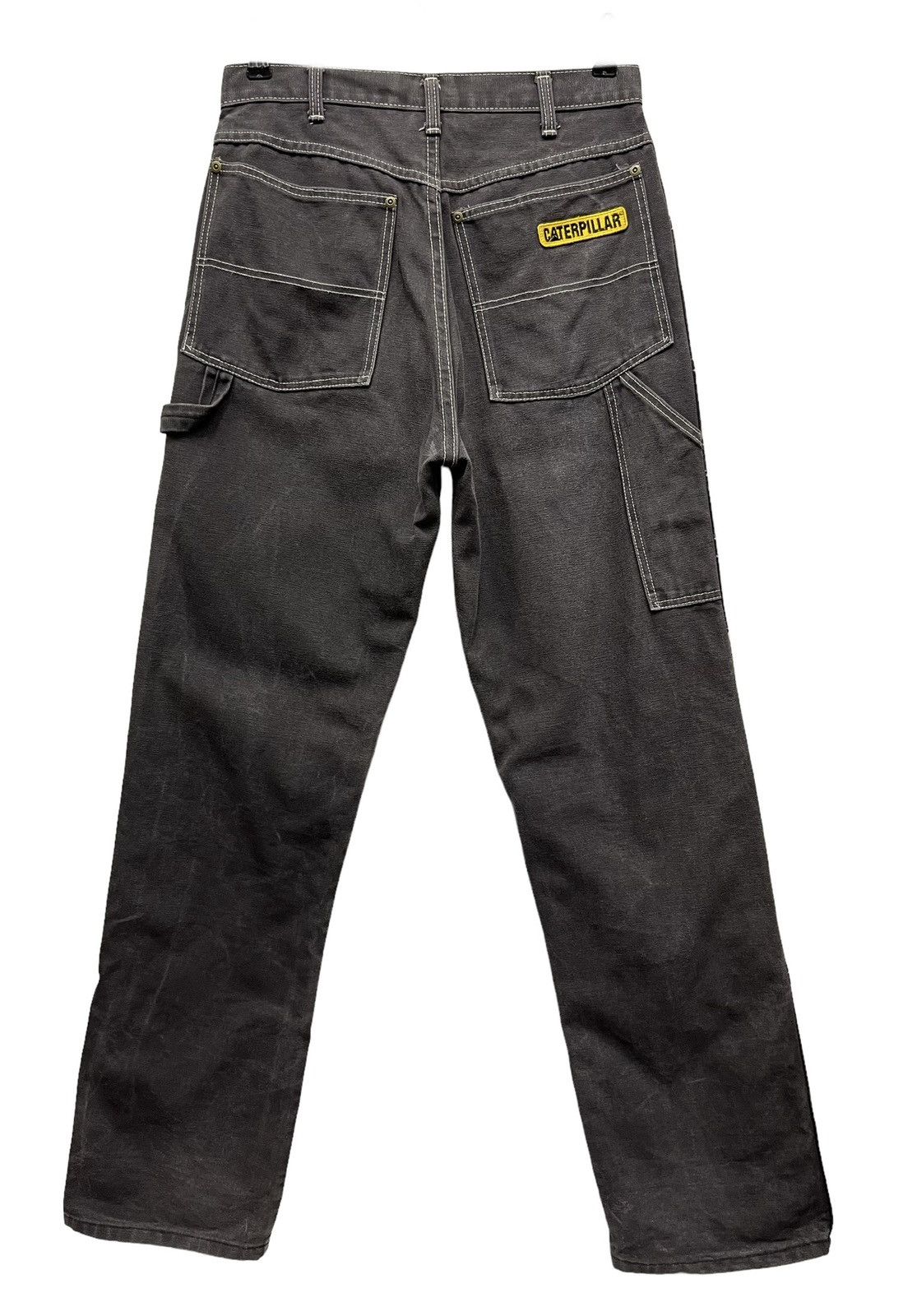 Caterpillar 70’s SCOVIL ZIPPER CATERPILLAR Double Knee Canvas Carpenter Size US 29 - 4 Thumbnail