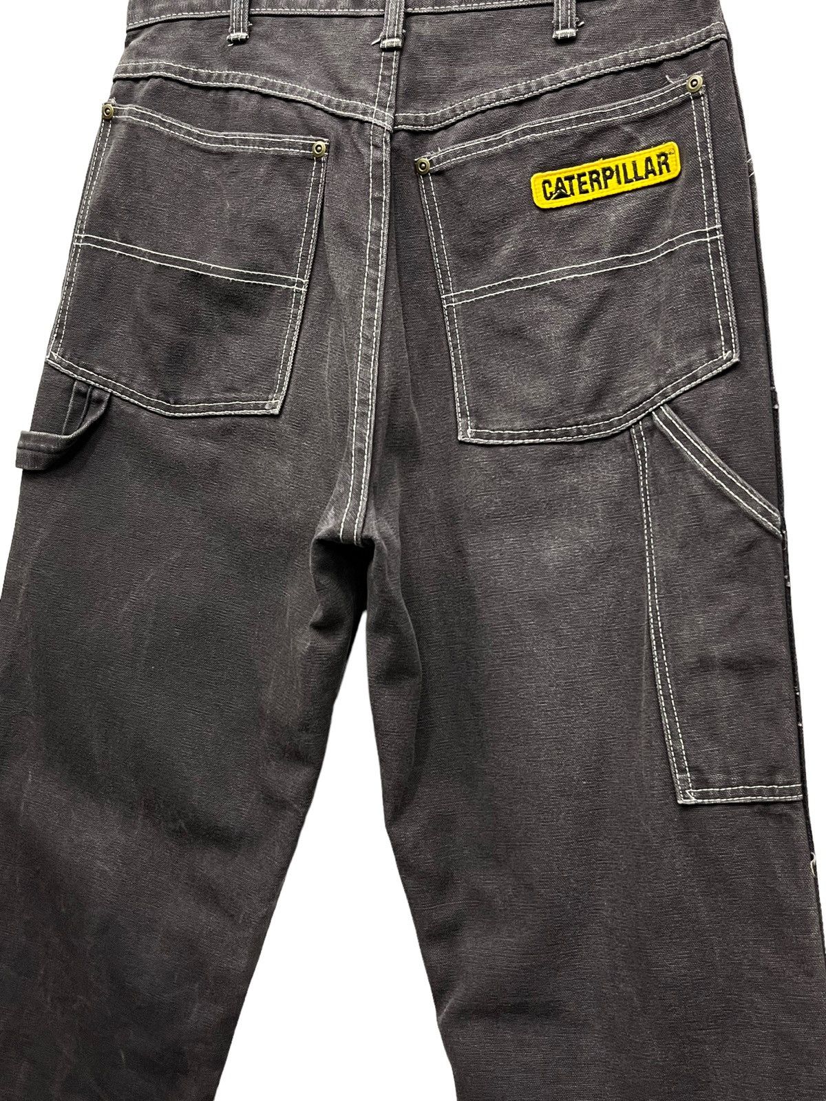 Caterpillar 70’s SCOVIL ZIPPER CATERPILLAR Double Knee Canvas Carpenter Size US 29 - 3 Thumbnail