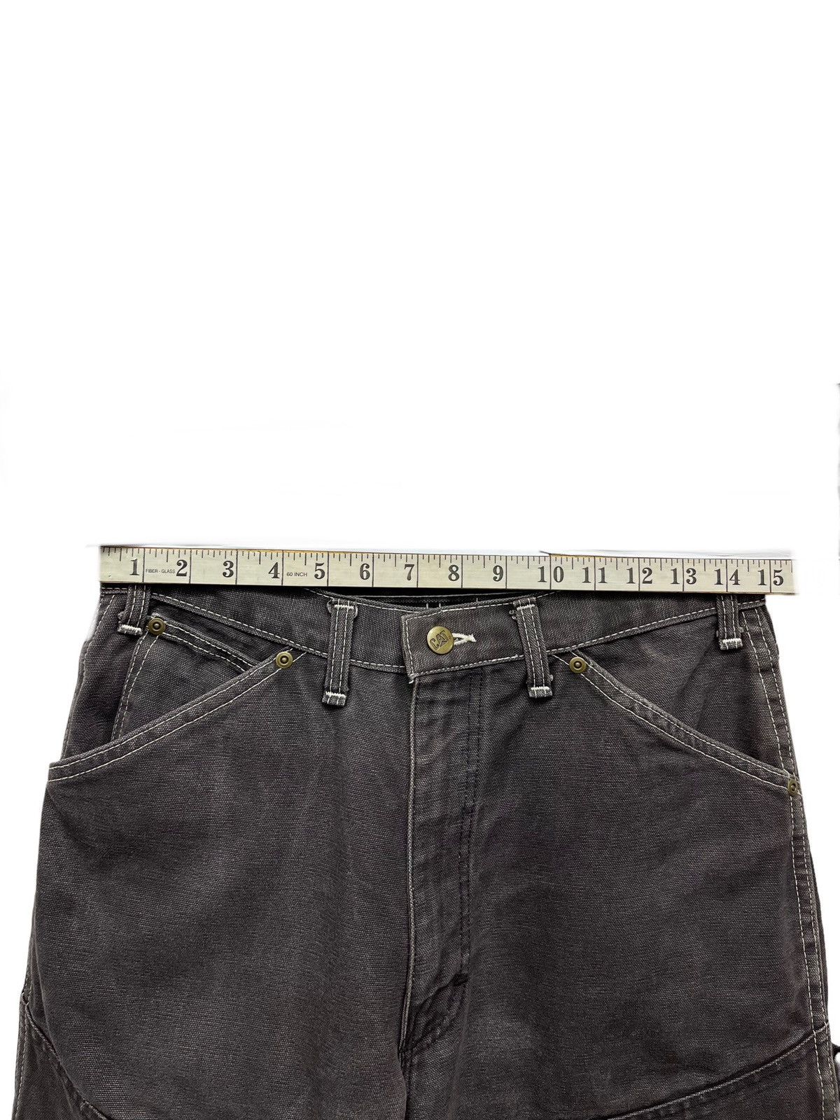 Caterpillar 70’s SCOVIL ZIPPER CATERPILLAR Double Knee Canvas Carpenter Size US 29 - 10 Thumbnail