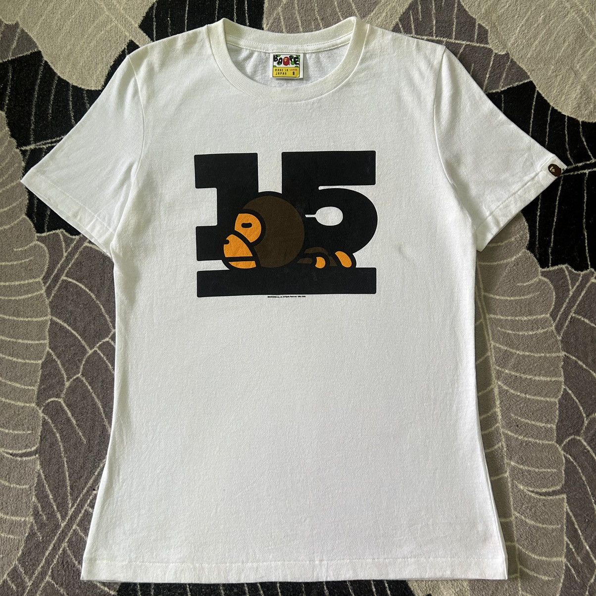 Bape Baby Milo 15th Anniversary Tee Size S / US 4 / IT 40 - 1 Thumbnail
