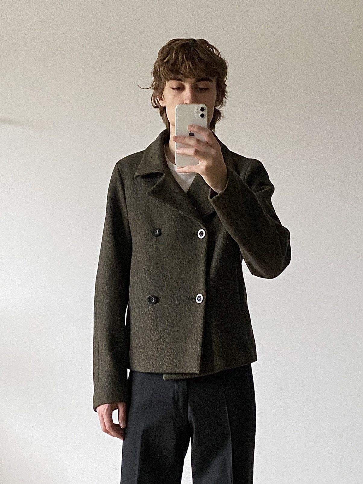 Jil Sander 07AW（RAF SIMONS期）ウールコート Jil Sander × Raf Simons Jil Sander by Raf Simons FW07