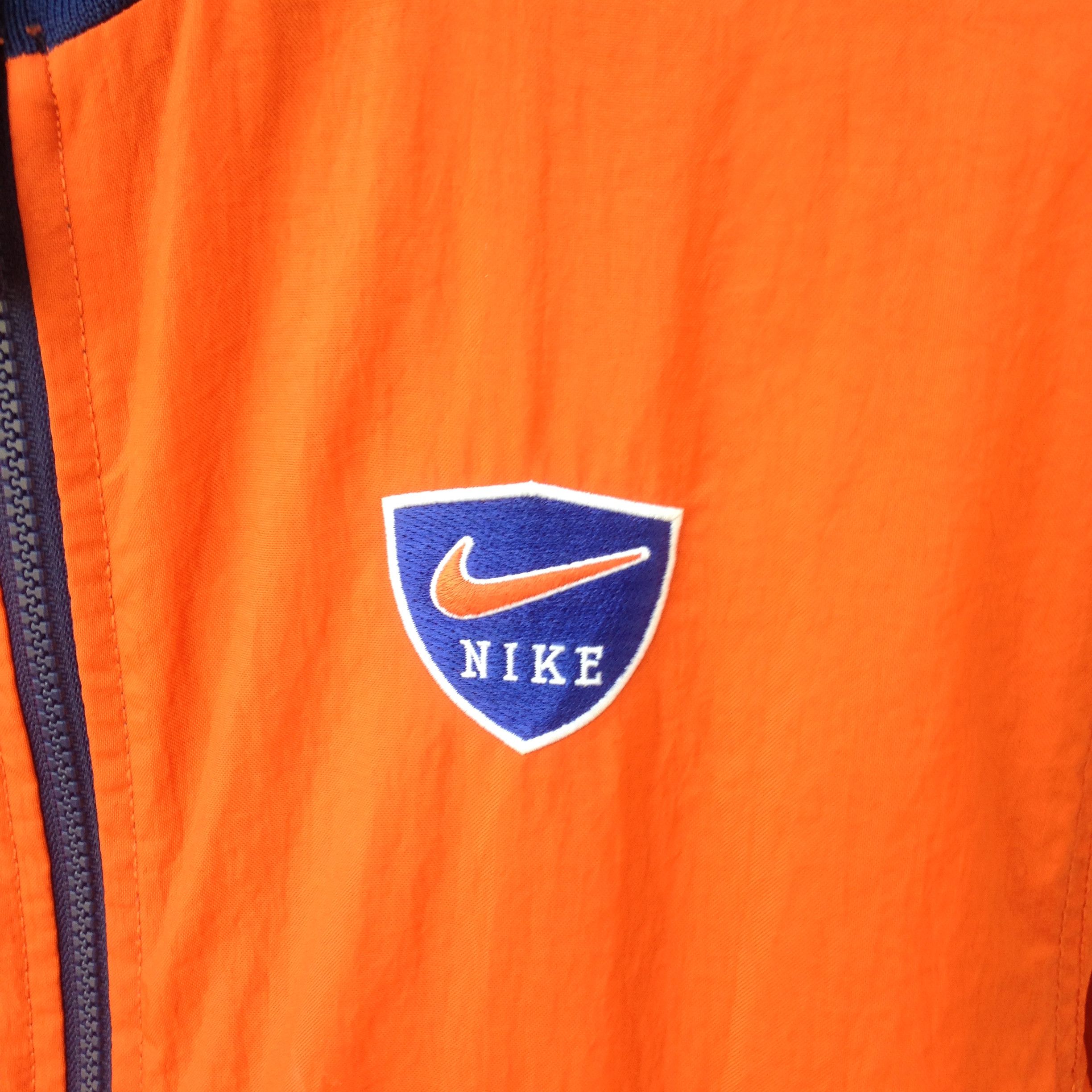 Nike × Vintage Vintage Nike Big Swoosh Reversible Bomber Jacket Size US S / EU 44-46 / 1 - 5 Thumbnail