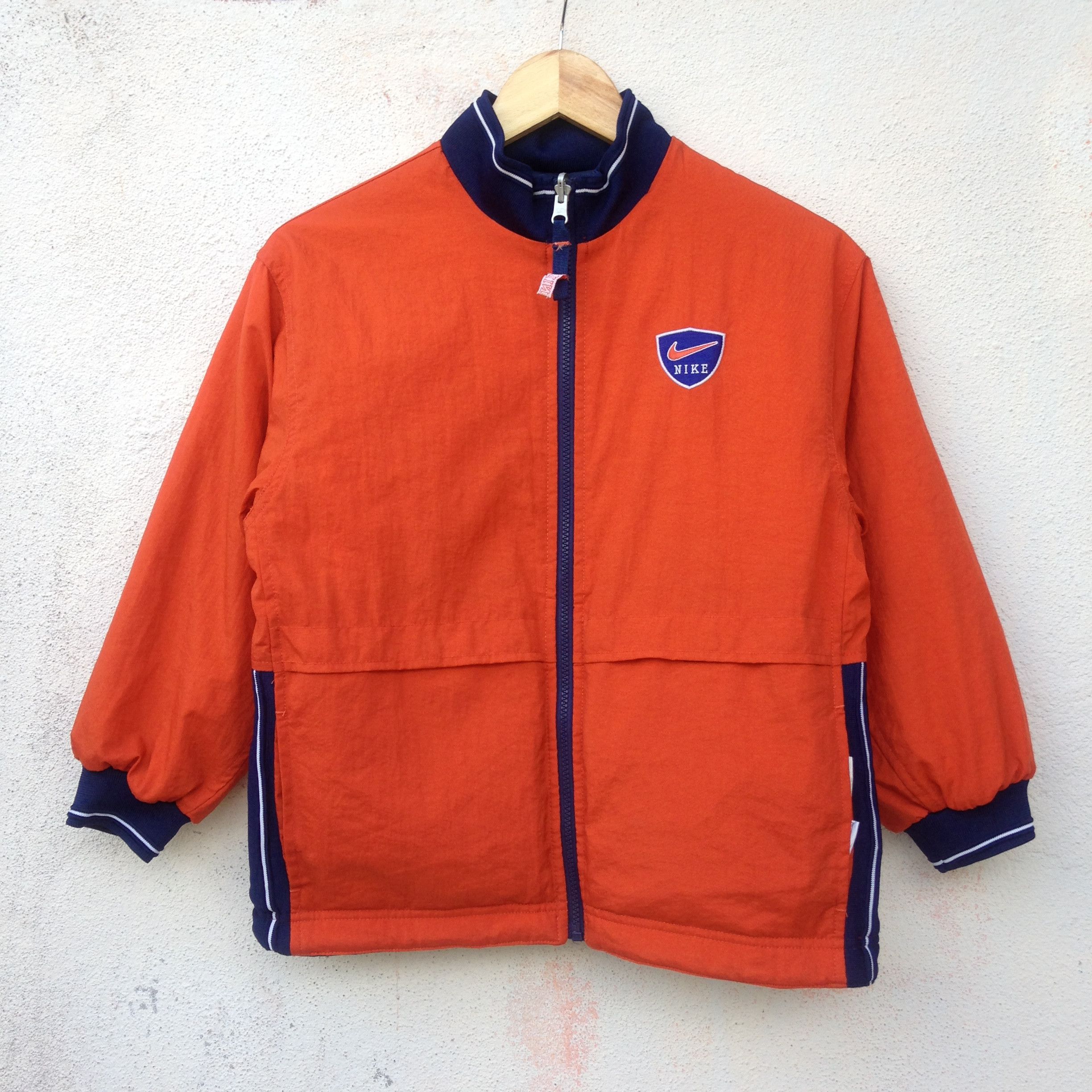 Nike × Vintage Vintage Nike Big Swoosh Reversible Bomber Jacket Size US S / EU 44-46 / 1 - 2 Thumbnail