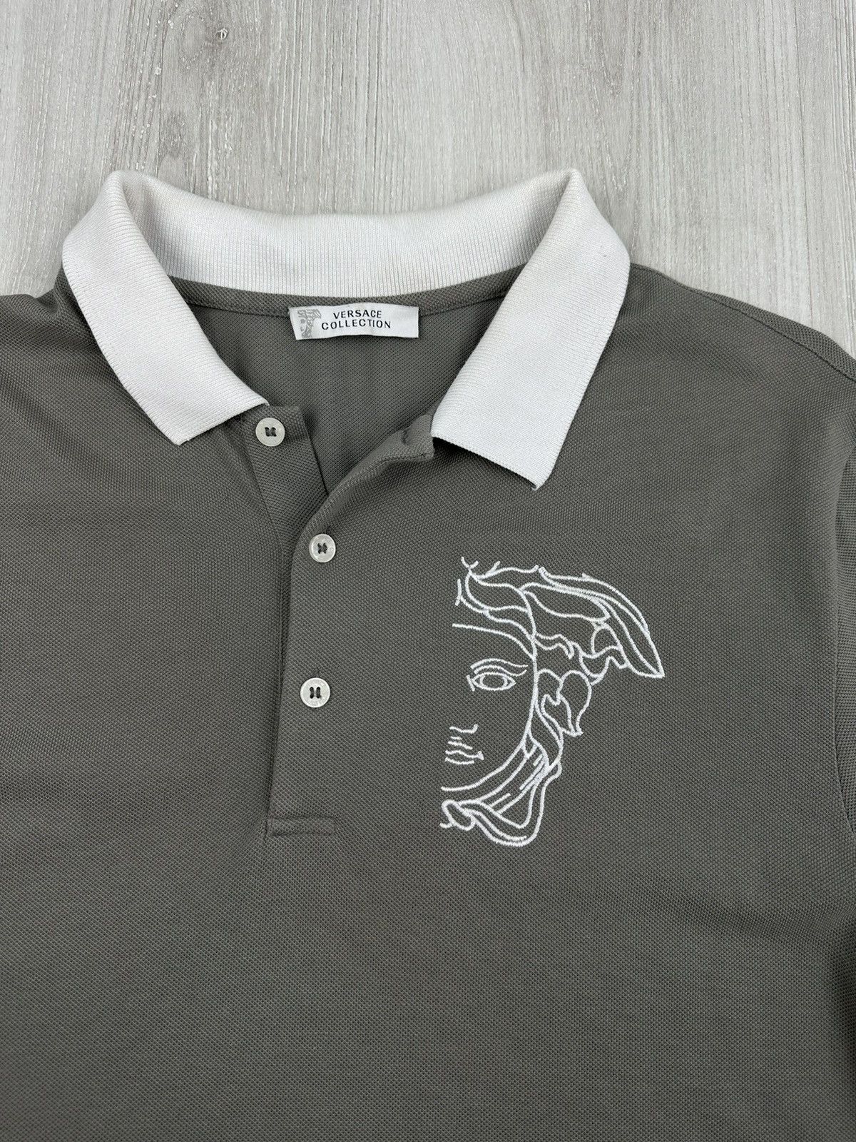 Versace Versace Collection Polo Tshirt Tee Size US L / EU 52-54 / 3 - 3 Thumbnail