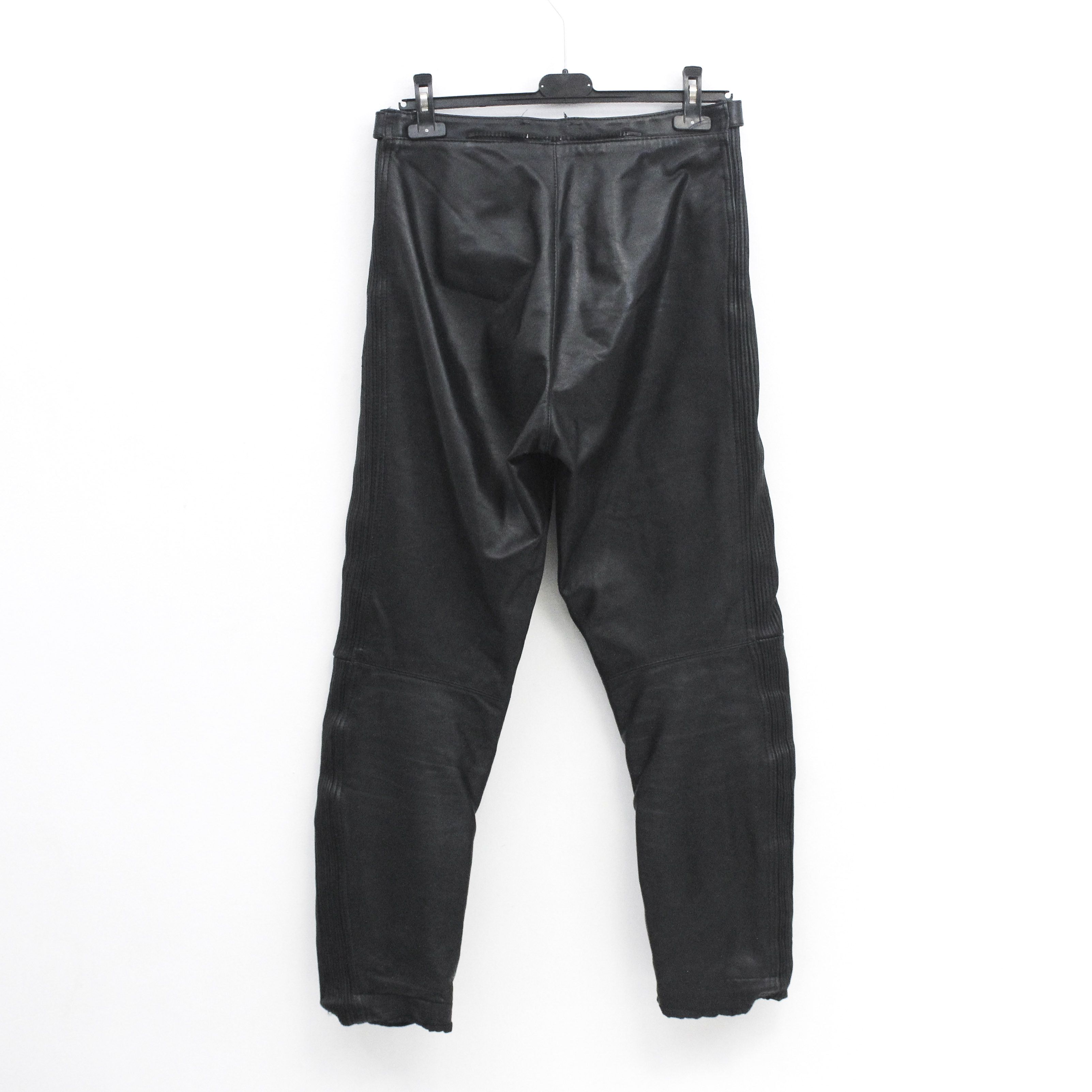 Hein Gericke × Leather Womens UK 16 Leather Motorcycle Pants EU 44L Biker Trousers Size 33" - 4 Thumbnail