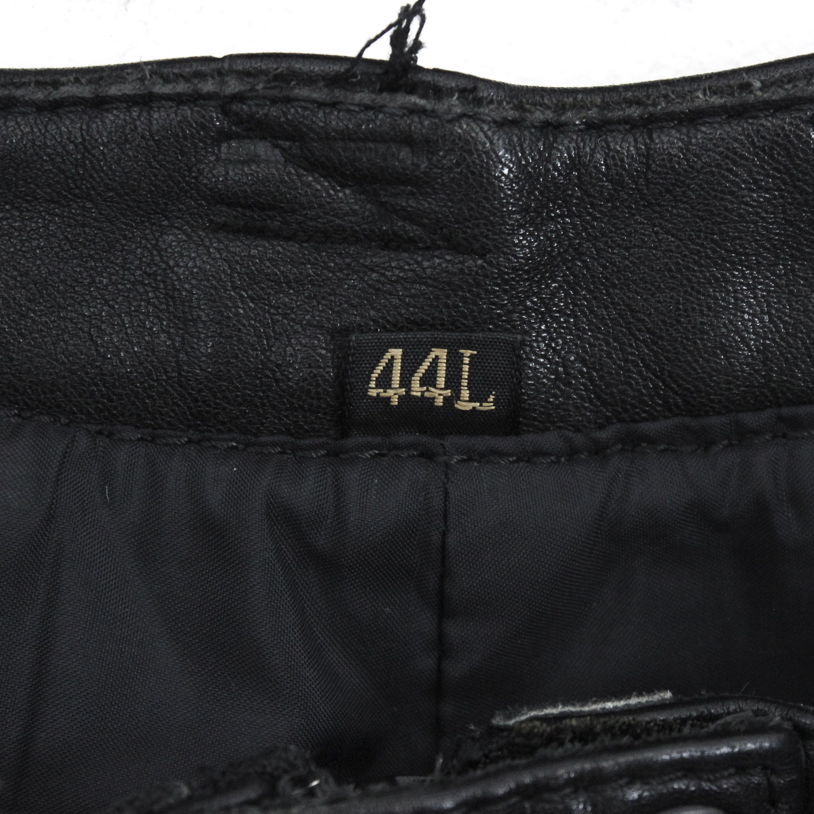 Hein Gericke × Leather Womens UK 16 Leather Motorcycle Pants EU 44L Biker Trousers Size 33" - 5 Thumbnail