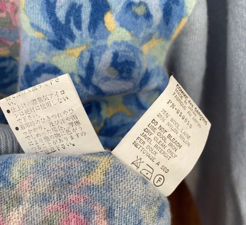 Comme des Garcons Homme Plus Comme des Garcons Homme plus 1988 Flower Sweater Size US S / EU 44-46 / 1 - 4 Thumbnail
