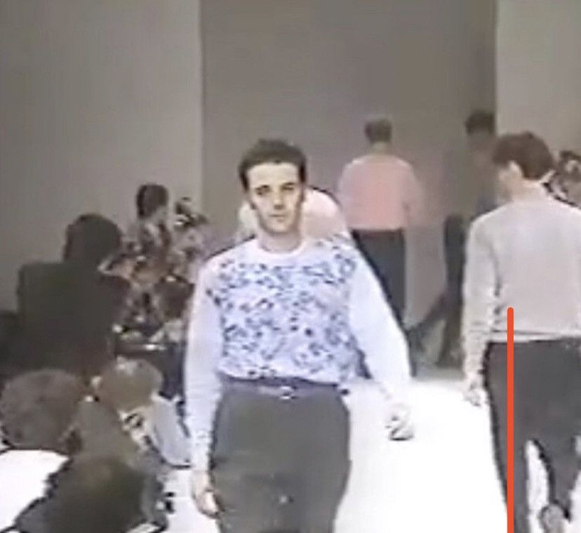Comme des Garcons Homme Plus Comme des Garcons Homme plus 1988 Flower Sweater Size US S / EU 44-46 / 1 - 3 Thumbnail