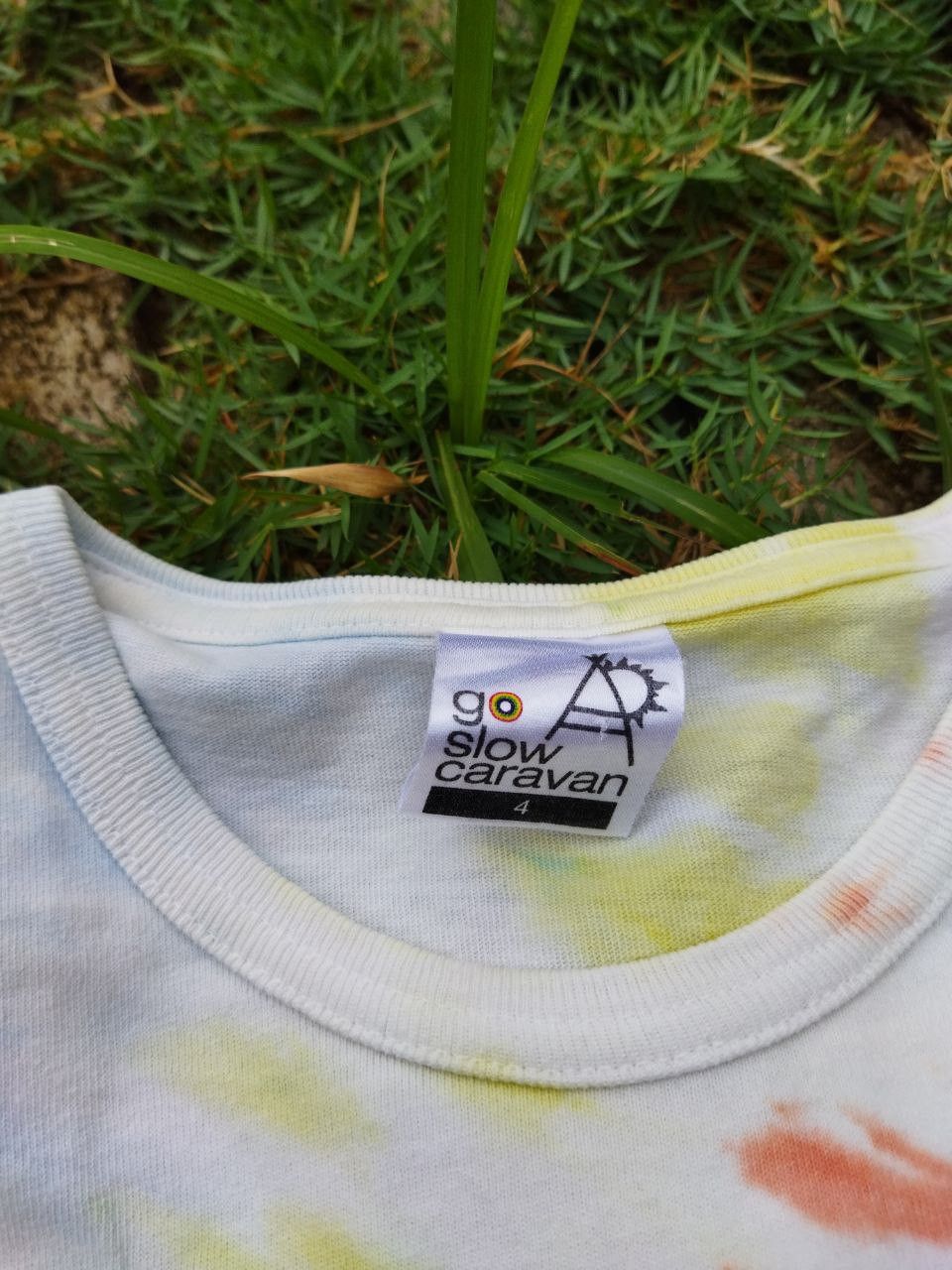 go slow caravan Go slow Caravan Tie Dye Tshirt Size US M / EU 48-50 / 2 - 6 Thumbnail