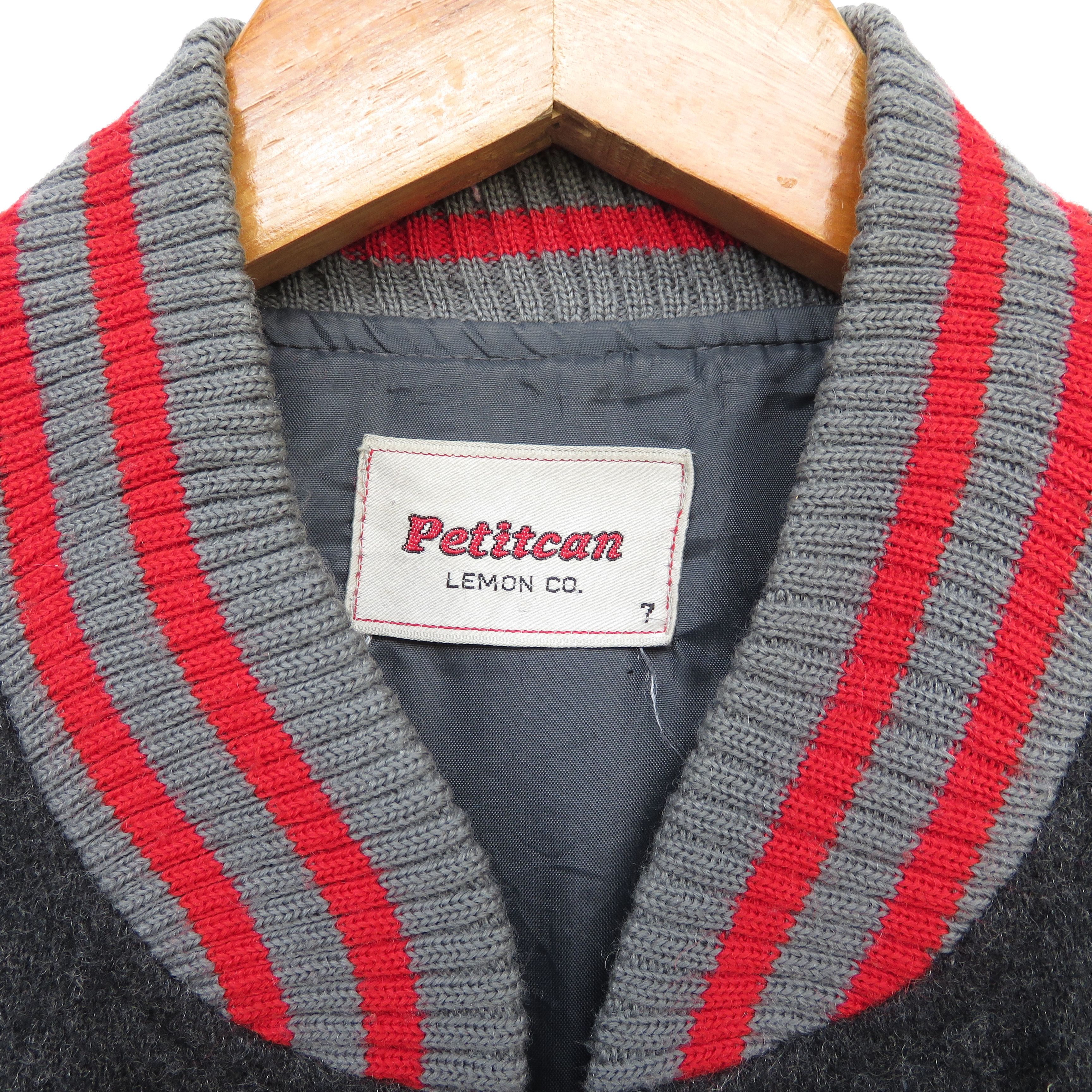 Worldwide Youth Vintage 90s Wool Varsity Jacket Size US M / EU 48-50 / 2 - 5 Thumbnail