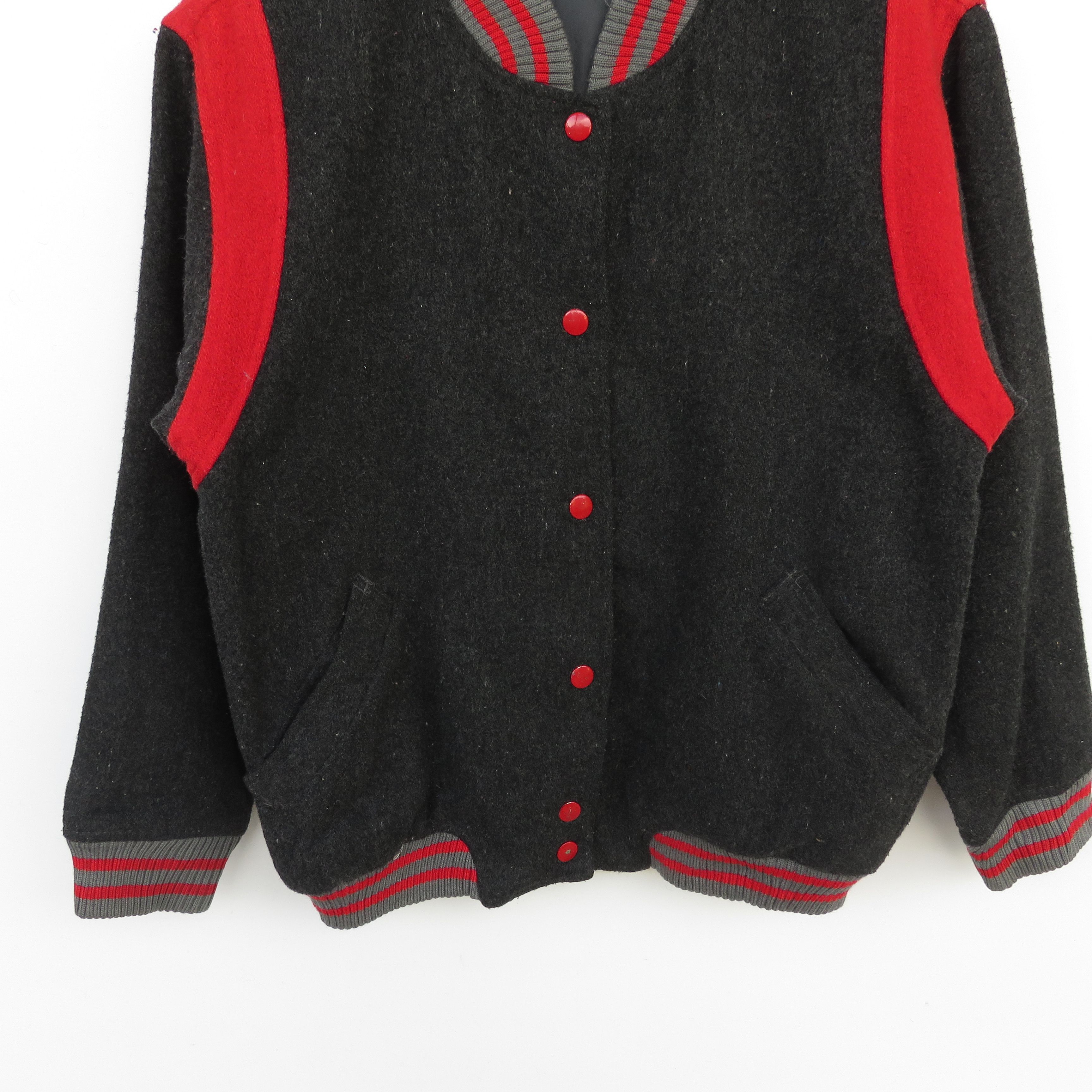 Worldwide Youth Vintage 90s Wool Varsity Jacket Size US M / EU 48-50 / 2 - 3 Thumbnail