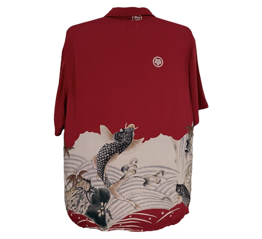 Denime 💥Denime Flying Sugoi Fish Japan Traditional Art Shirts Size US M / EU 48-50 / 2 - 10 Thumbnail