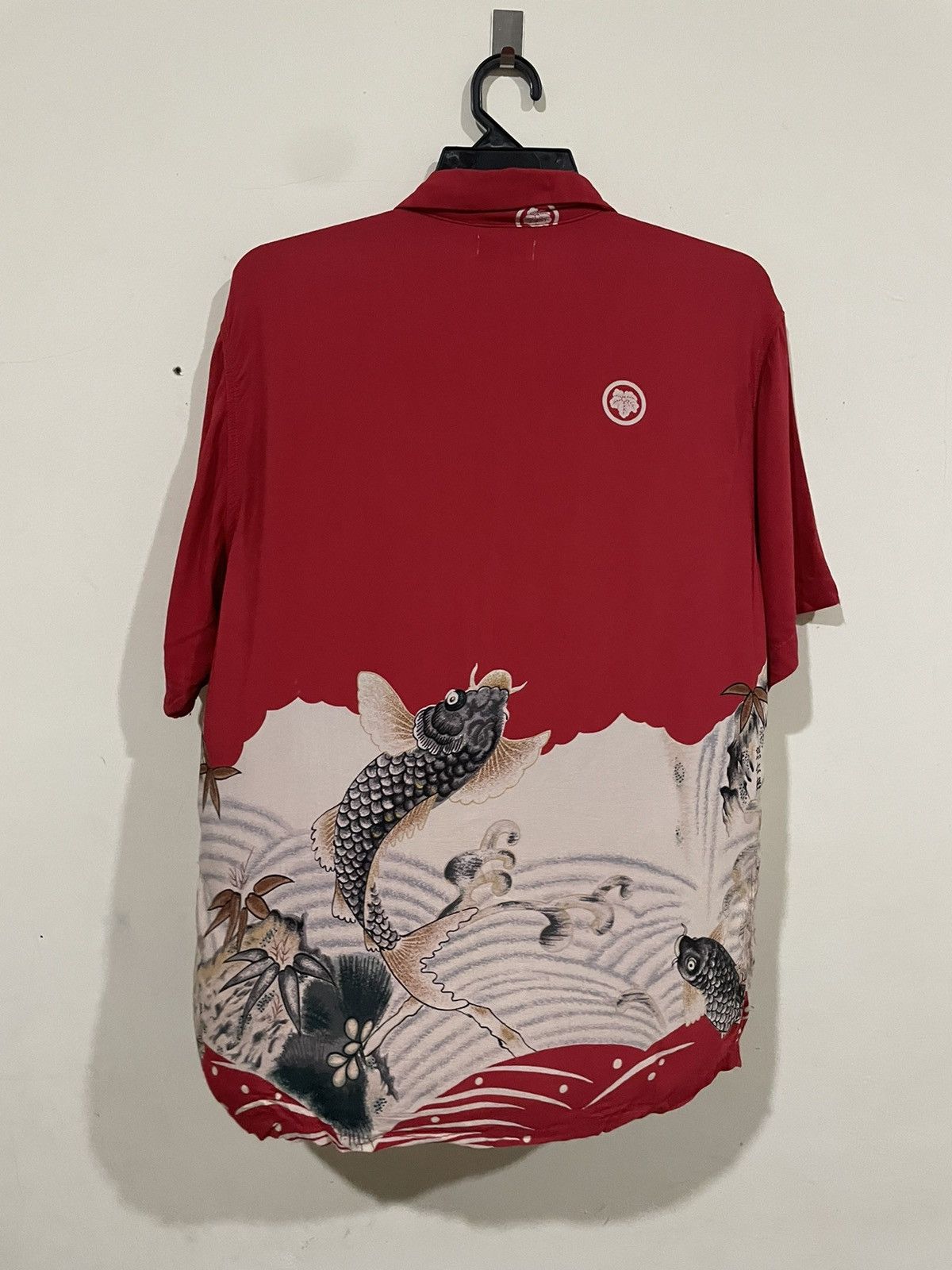 Denime 💥Denime Flying Sugoi Fish Japan Traditional Art Shirts Size US M / EU 48-50 / 2 - 17 Thumbnail