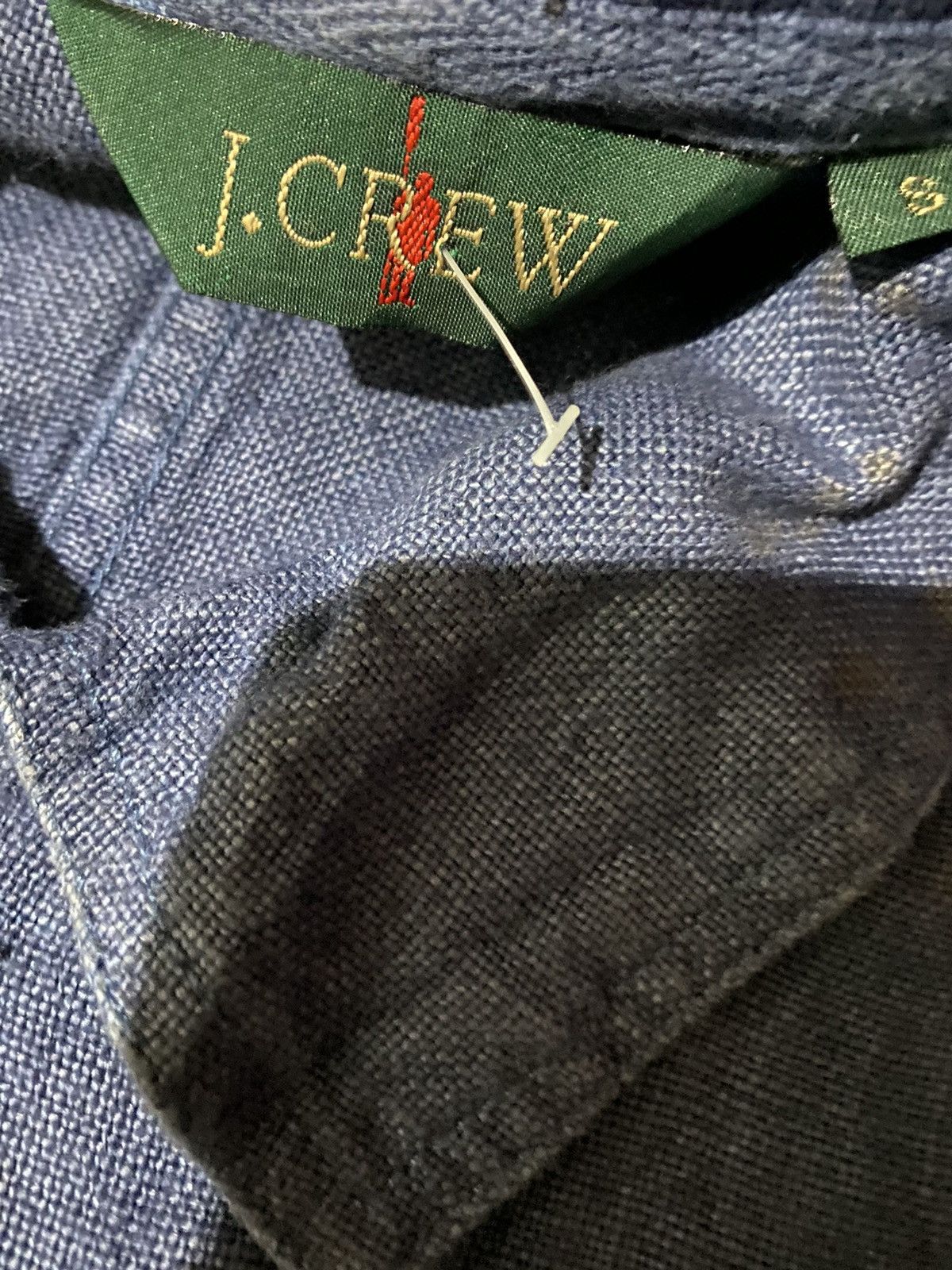 J.Crew 💥Vintage Japanese J Crew Linen Jacket Size US L / EU 52-54 / 3 - 7 Thumbnail