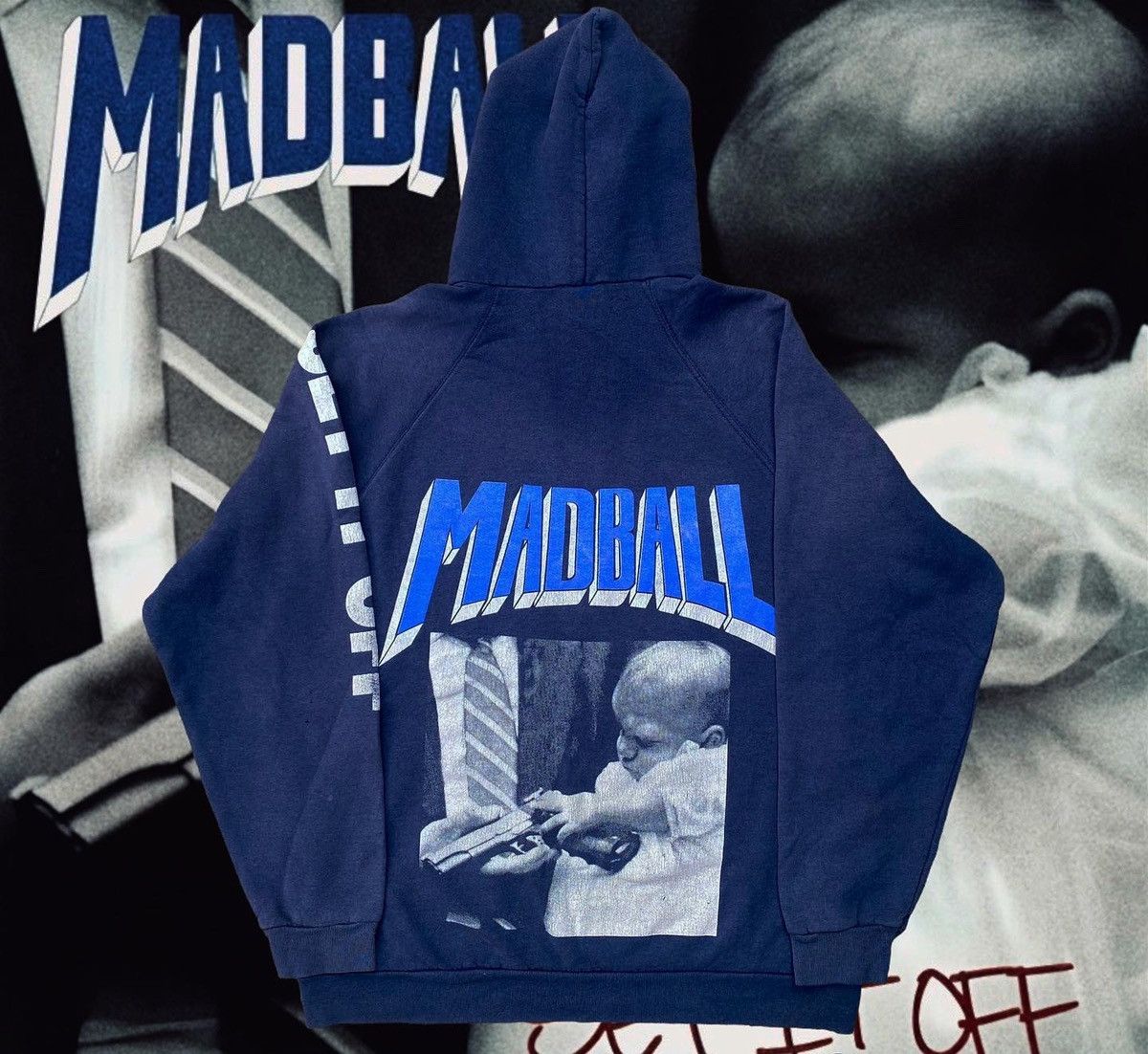 Band Tees Very Rare Vintage Rare Vintage Madball Set It Off Hardcore Band Hoodie 1994 Grailed