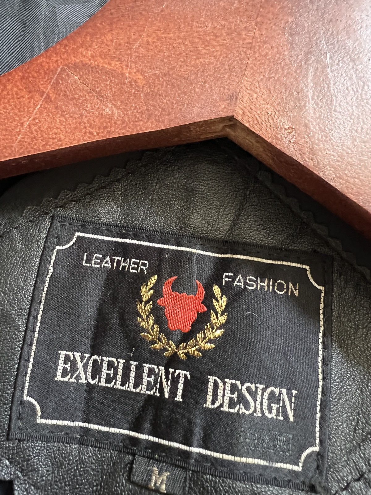 Vintage VTG 🏴‍☠️ Excellent Design Long Leather Jacket Size US M / EU 48-50 / 2 - 17 Thumbnail