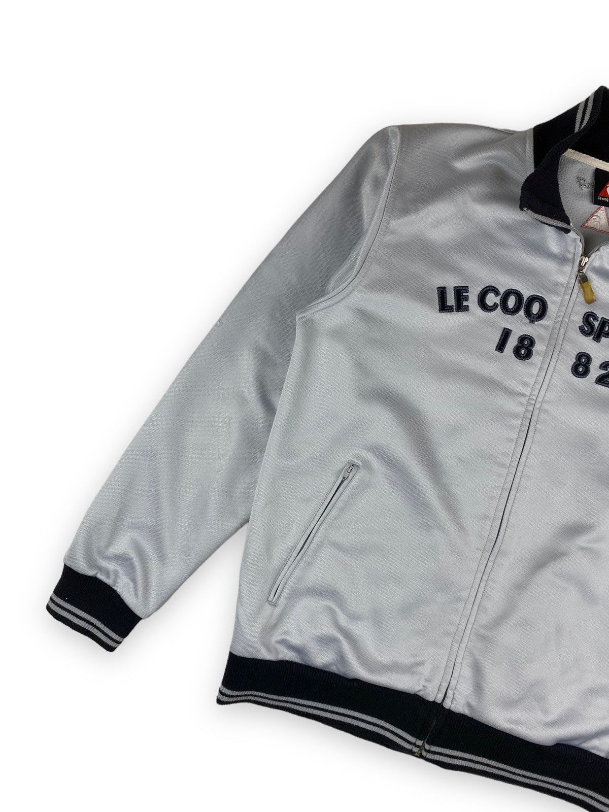 Le Coq Sportif × Vintage Mens Vintage Le Cog Sportif Zipper Jacket Bomber Size XL Size US XL / EU 56 / 4 - 3 Thumbnail