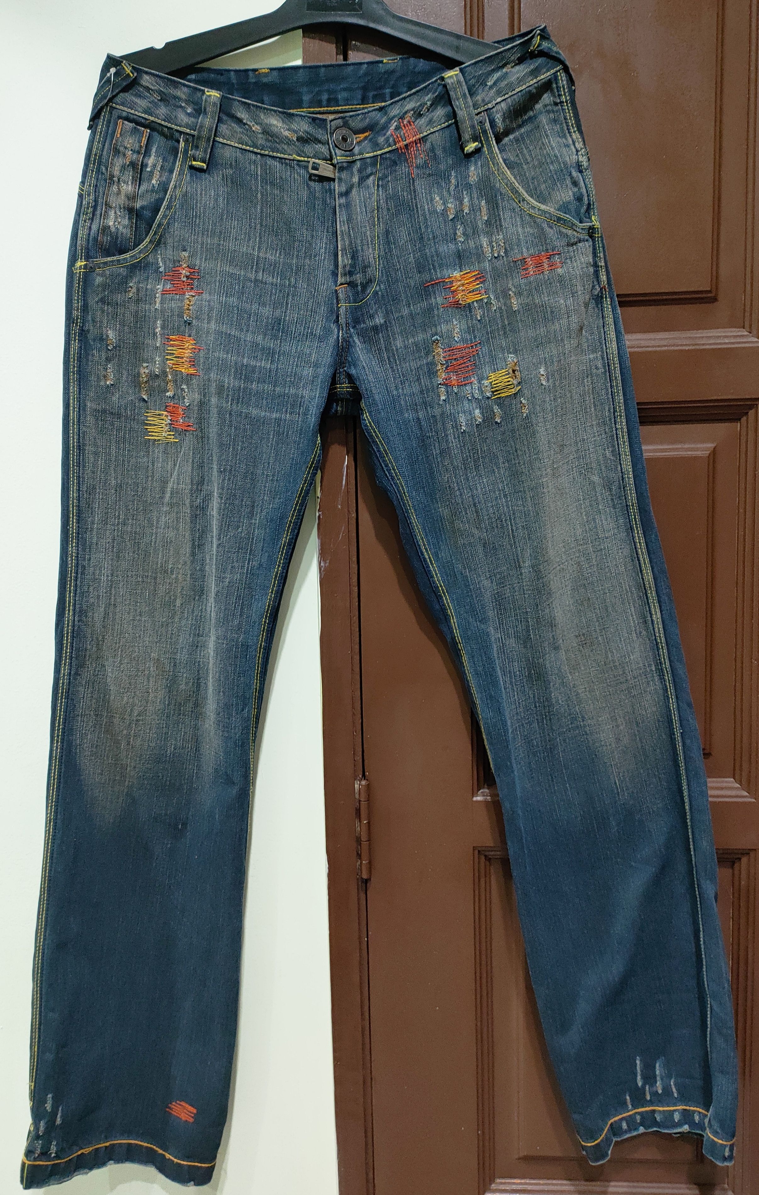 Diesel Distressed Denim Diesel Size US 34 / EU 50 - 1 Thumbnail