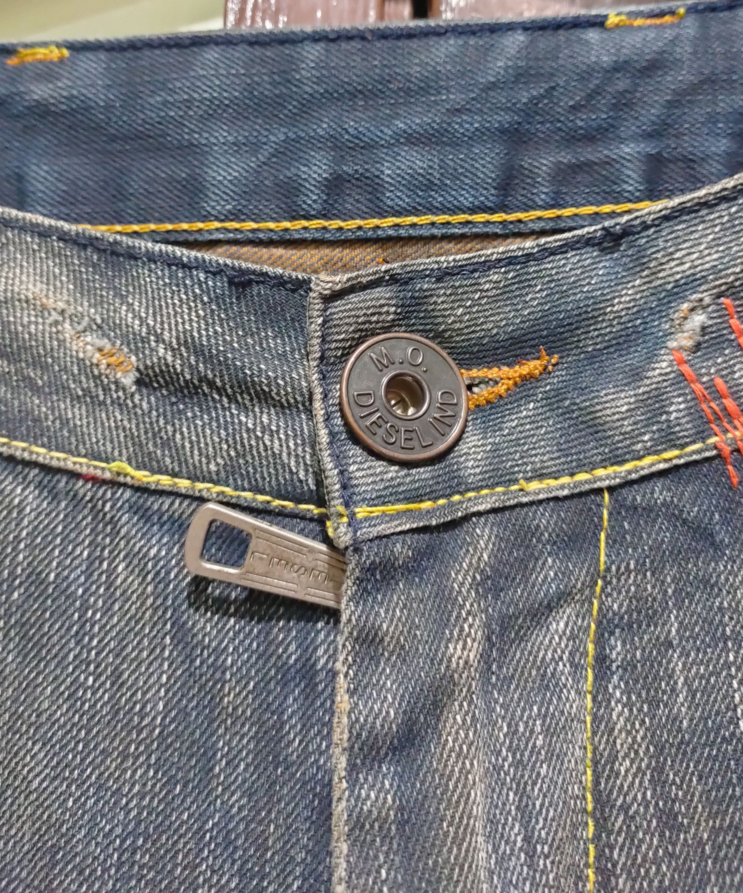 Diesel Distressed Denim Diesel Size US 34 / EU 50 - 3 Thumbnail