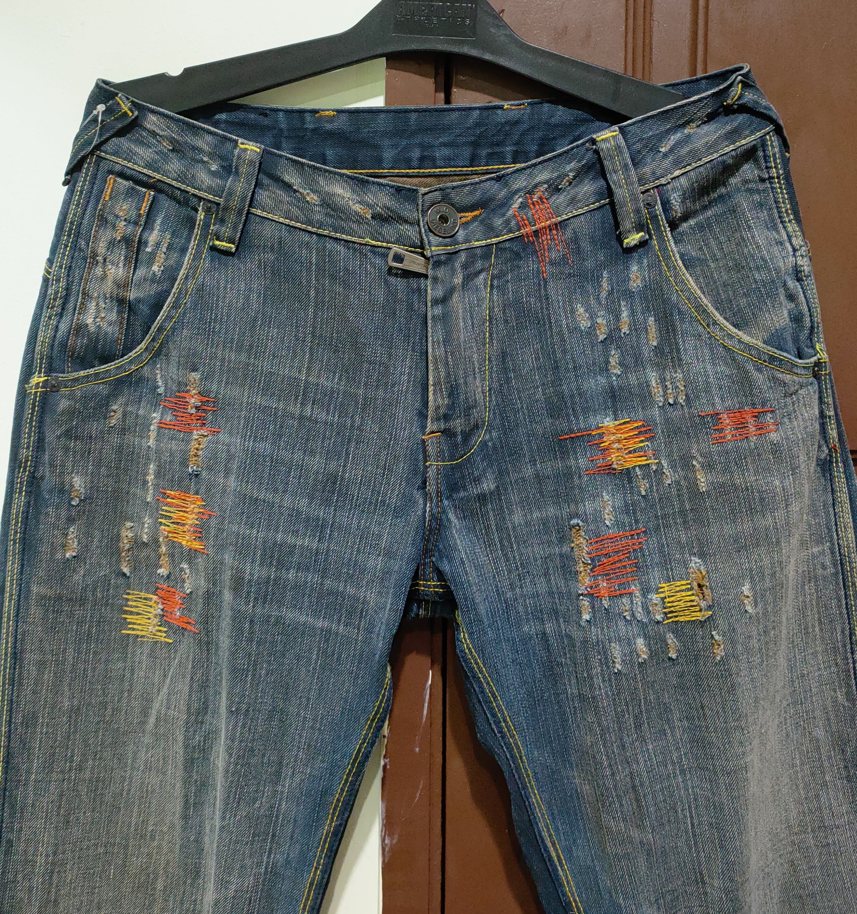 Diesel Distressed Denim Diesel Size US 34 / EU 50 - 2 Thumbnail