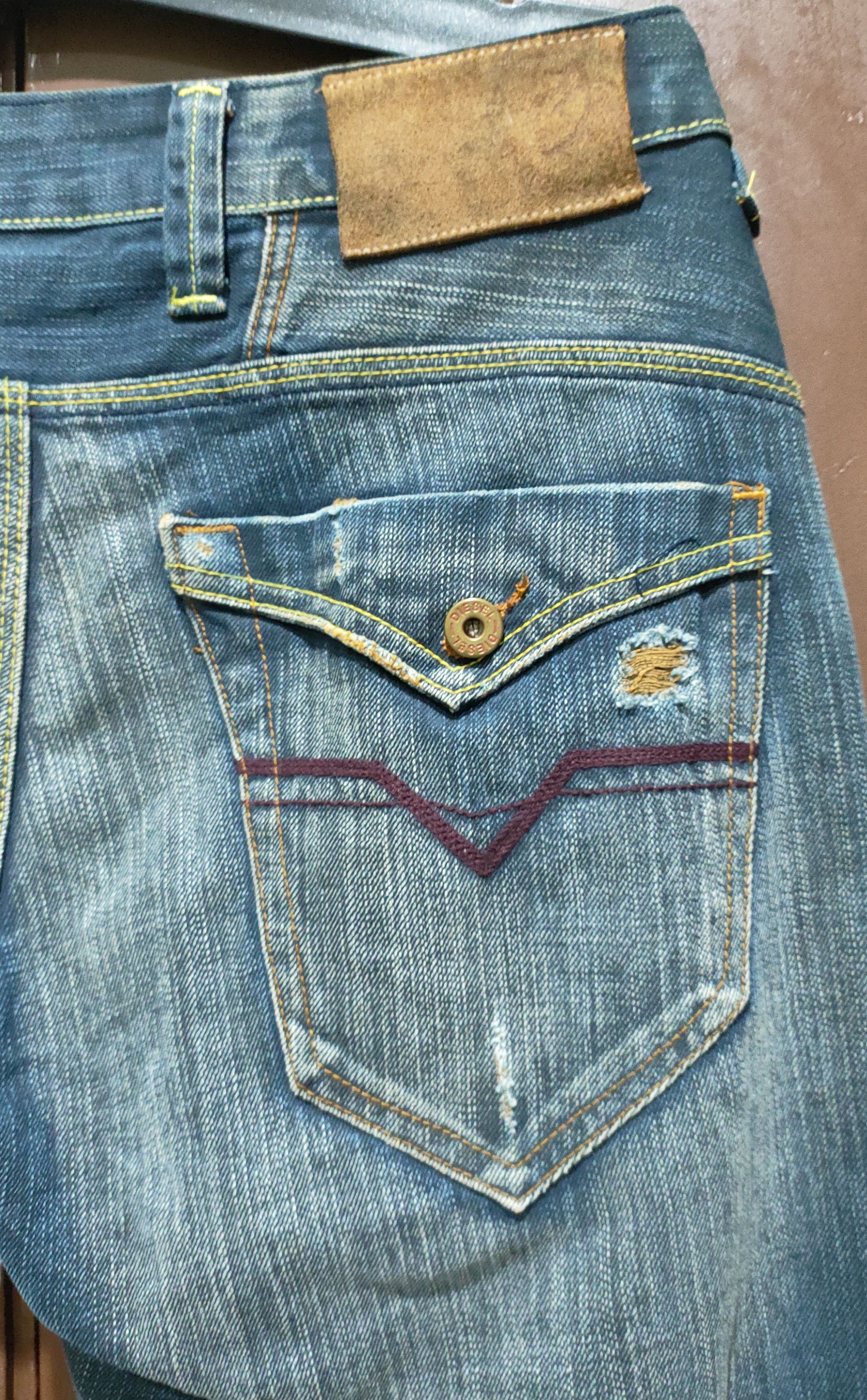 Diesel Distressed Denim Diesel Size US 34 / EU 50 - 5 Thumbnail