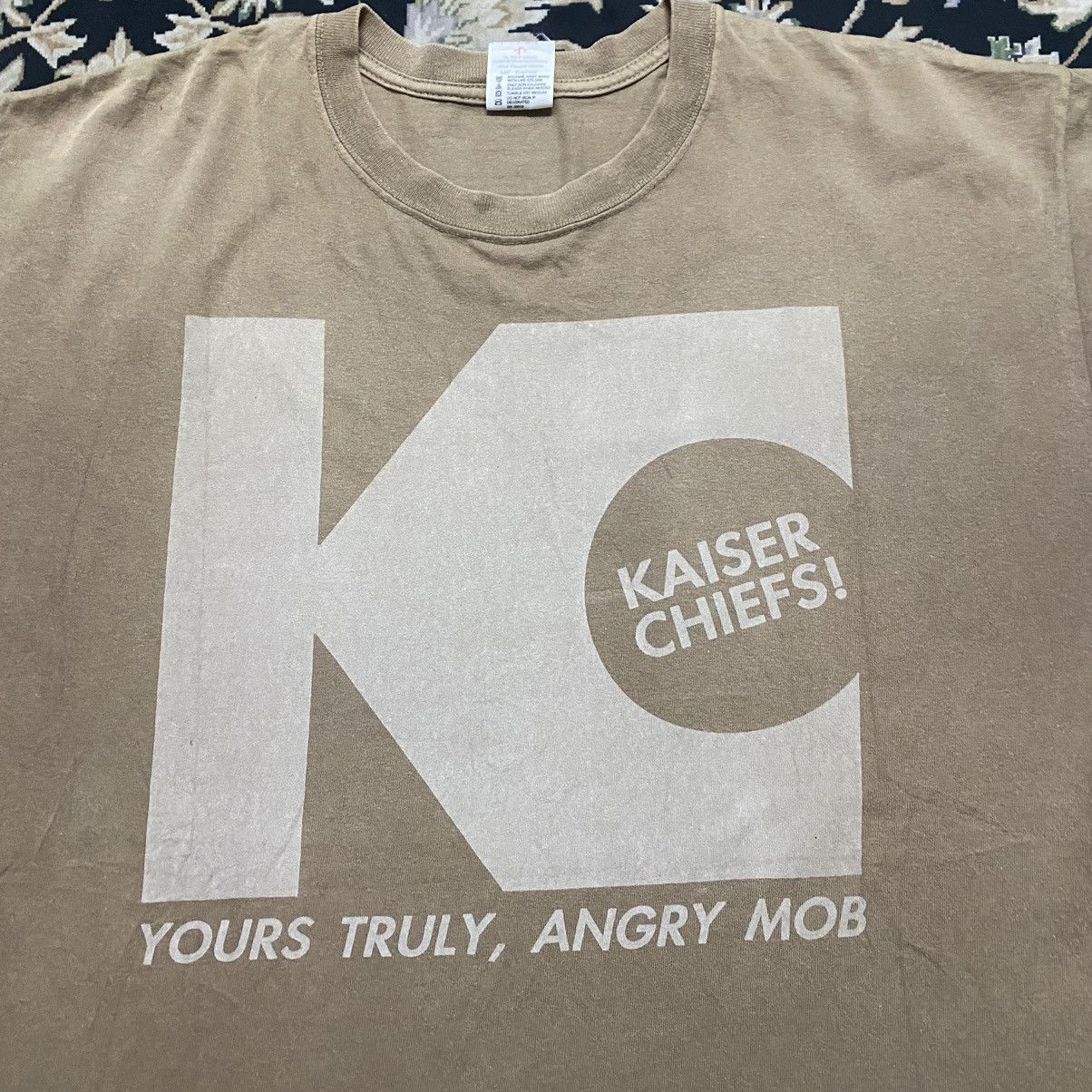 Band Tees Kaiser Chiefs Shirt Tour 2007 Size US L / EU 52-54 / 3 - 4 Thumbnail