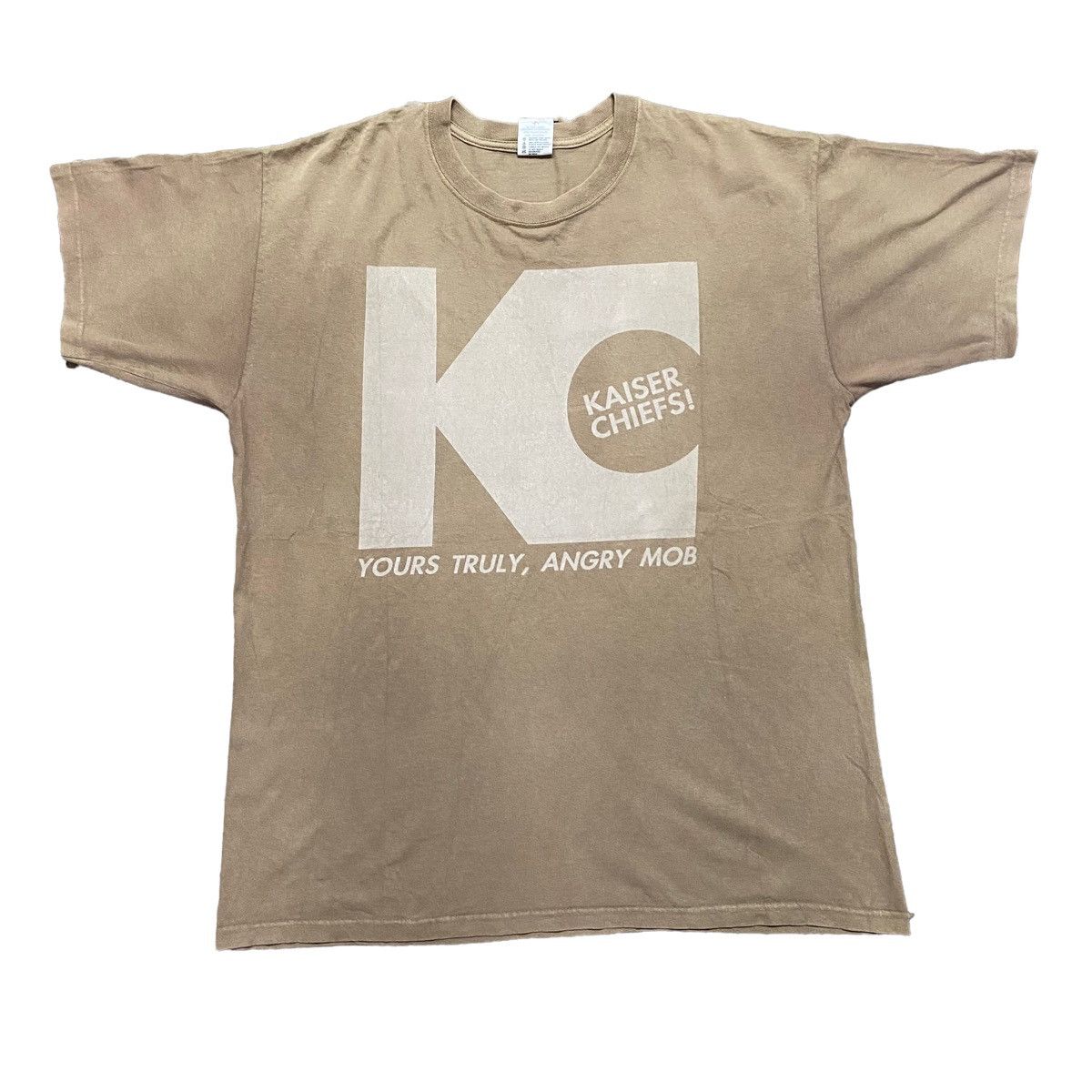Band Tees Kaiser Chiefs Shirt Tour 2007 Size US L / EU 52-54 / 3 - 1 Thumbnail
