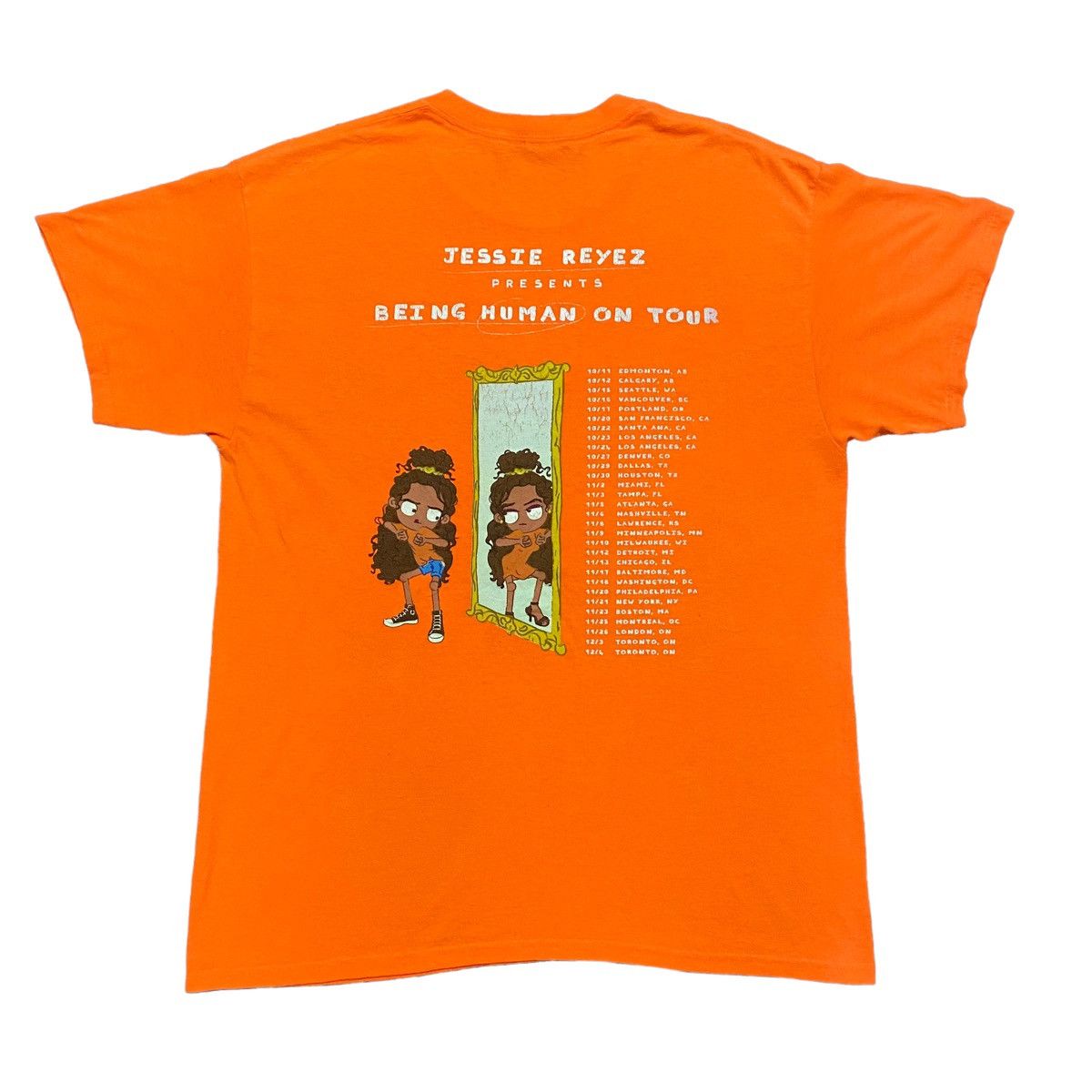 Band Tees Jessie Reyez Being Human On Tour Size US L / EU 52-54 / 3 - 3 Thumbnail